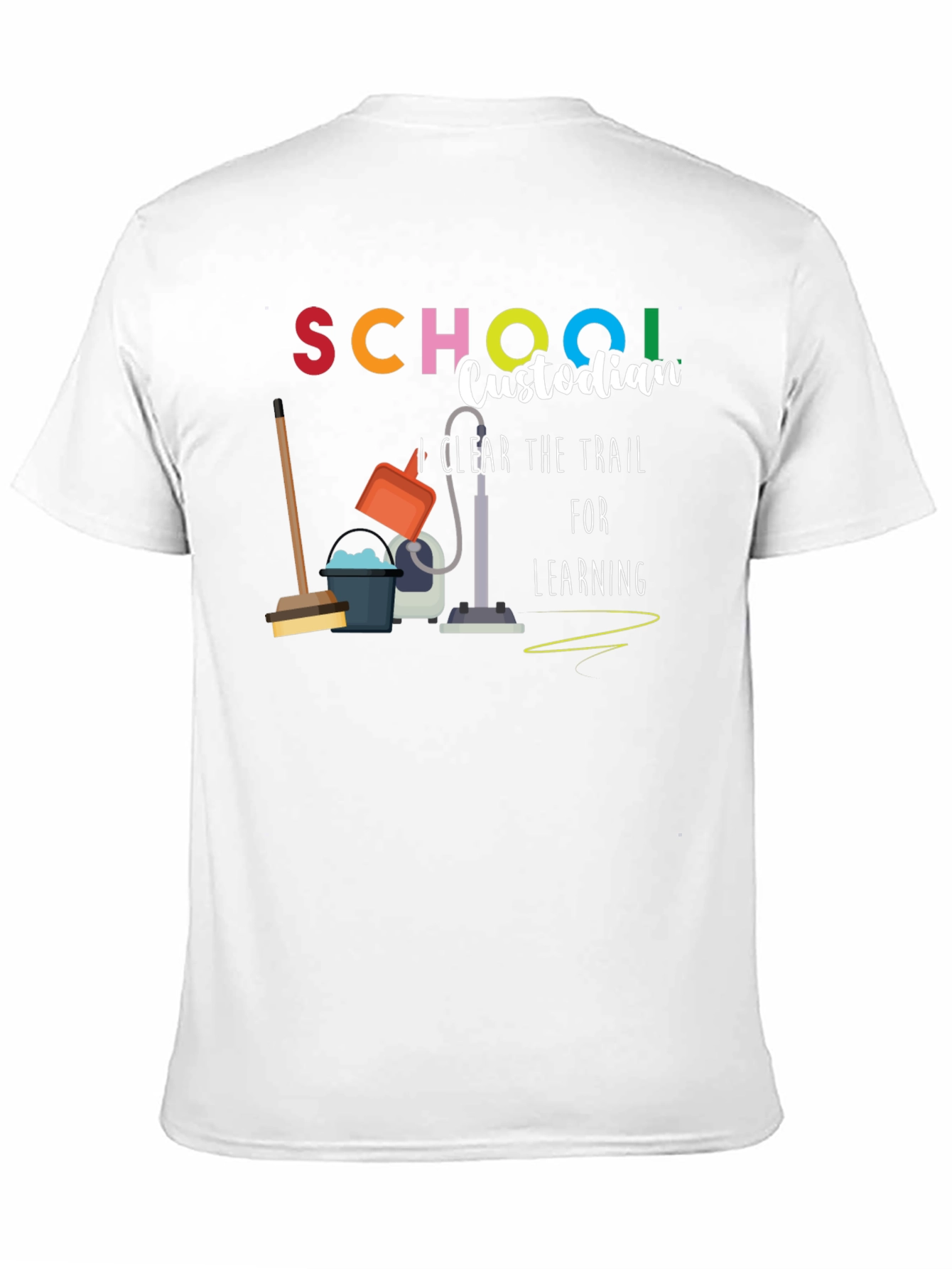 School Custodian Graphic T-Shirt