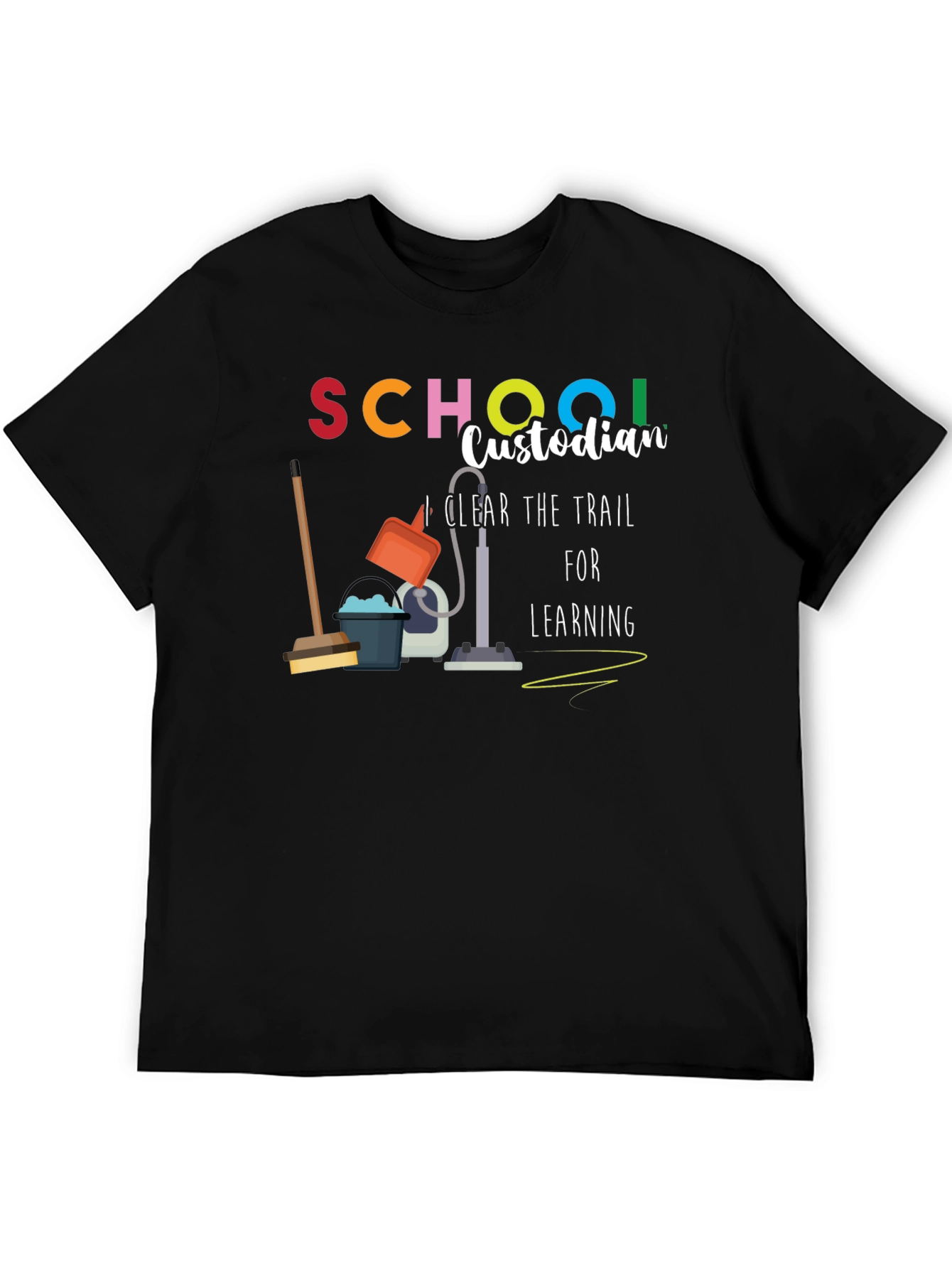 School Custodian Graphic T-Shirt