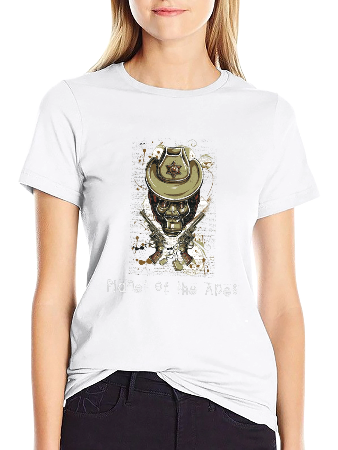 Planet of the Apes Cowboy T-Shirt