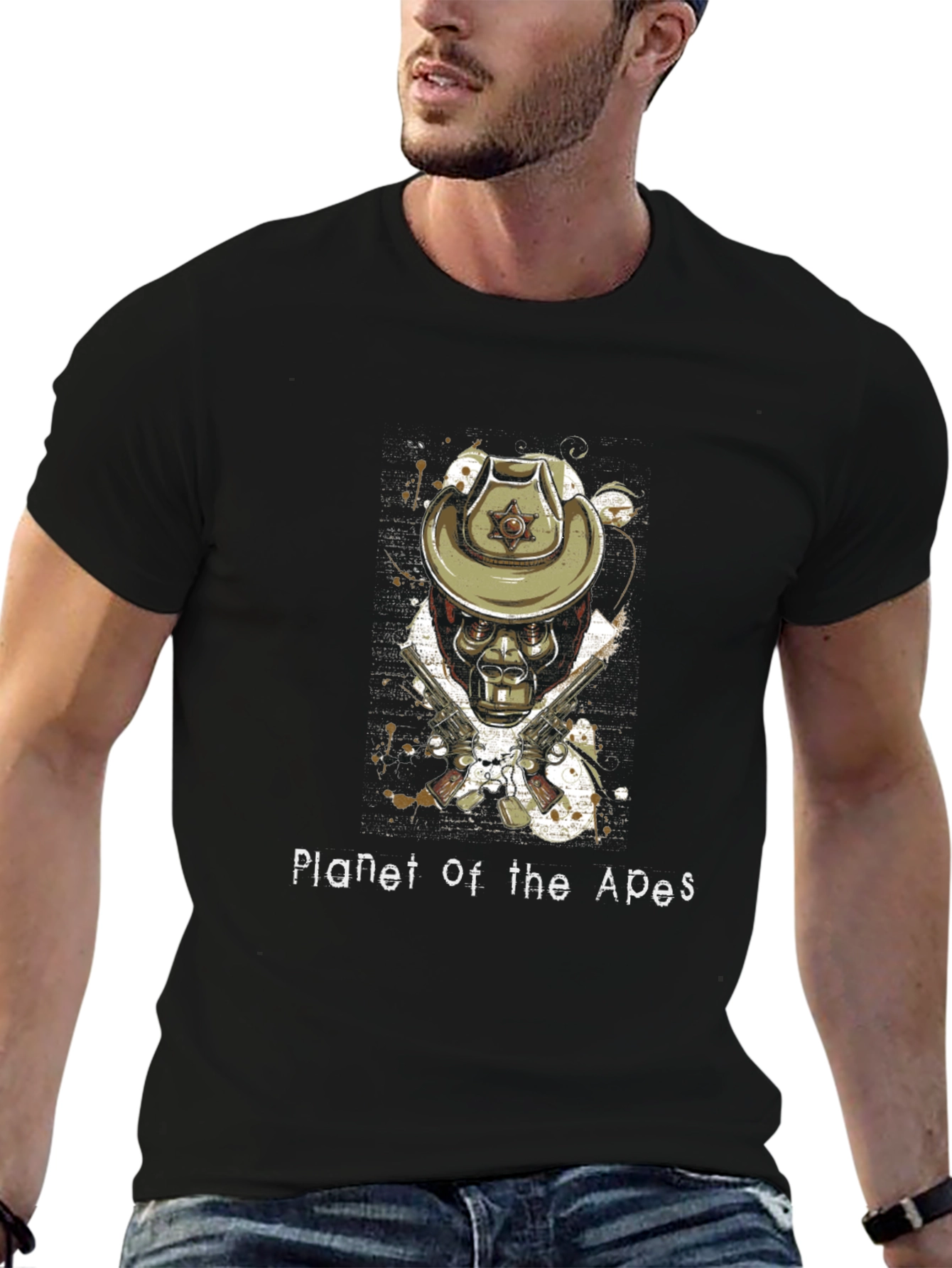 Planet of the Apes Cowboy T-Shirt