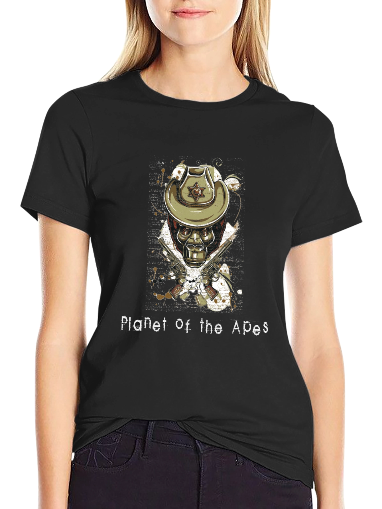 Planet of the Apes Cowboy T-Shirt