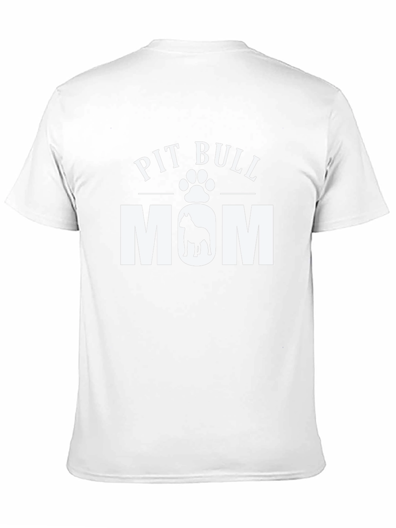 Pit Bull Mom Graphic Tee - Dog Lover Shirt