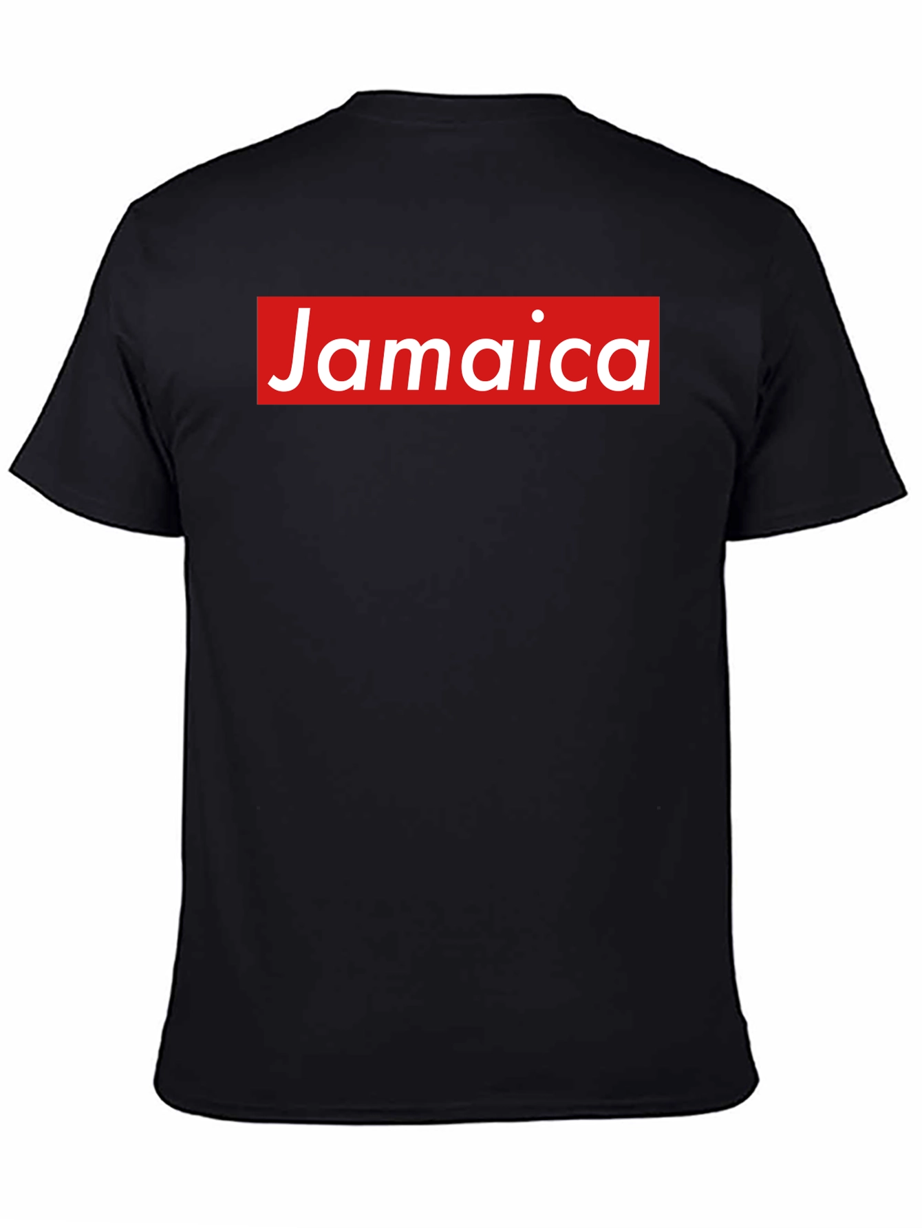 Jamaica Box Logo Graphic Tee - Classic Style