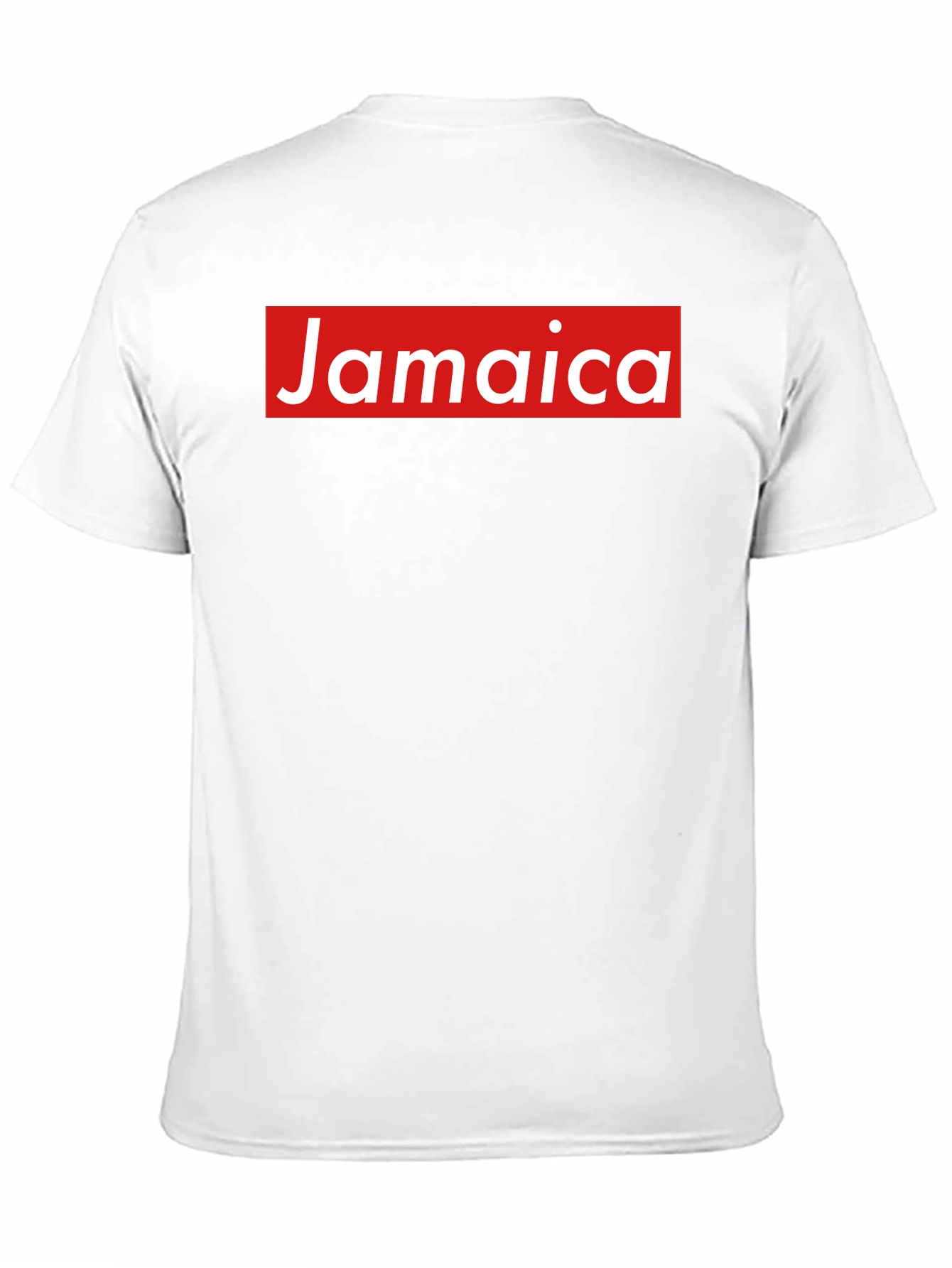 Jamaica Box Logo Graphic Tee - Classic Style