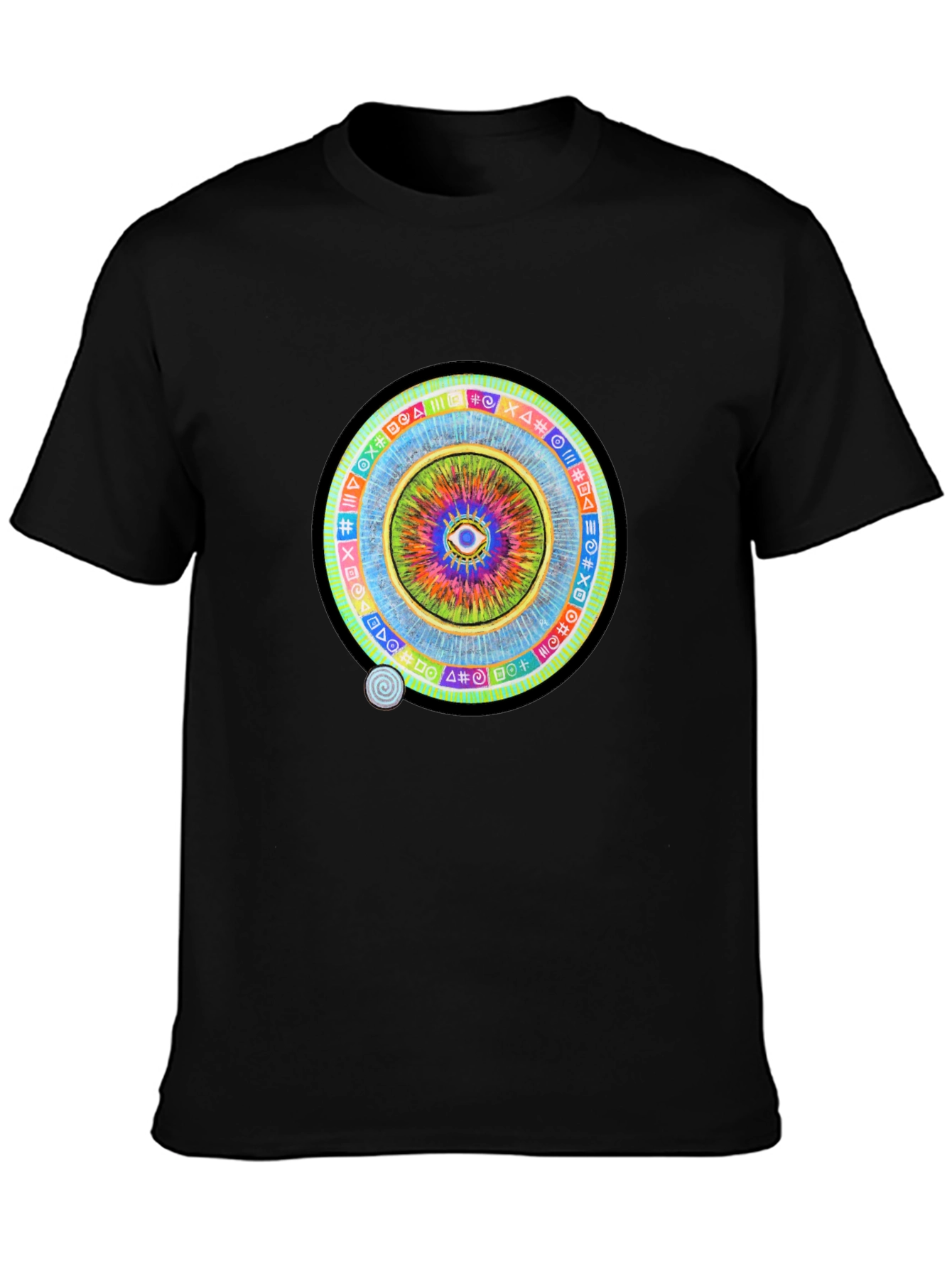 Mystic Eye Graphic Black T-Shirt