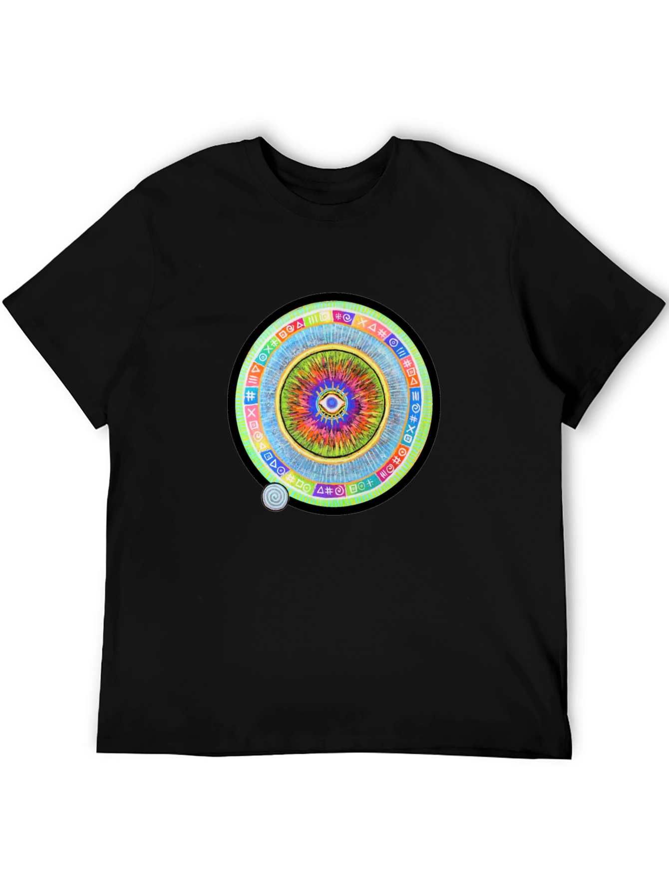 Mystic Eye Graphic Black T-Shirt