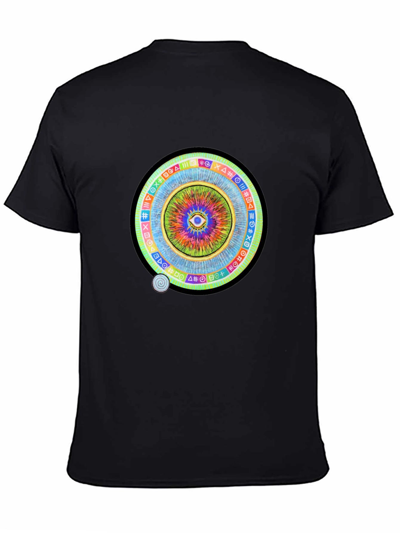 Mystic Eye Graphic Black T-Shirt