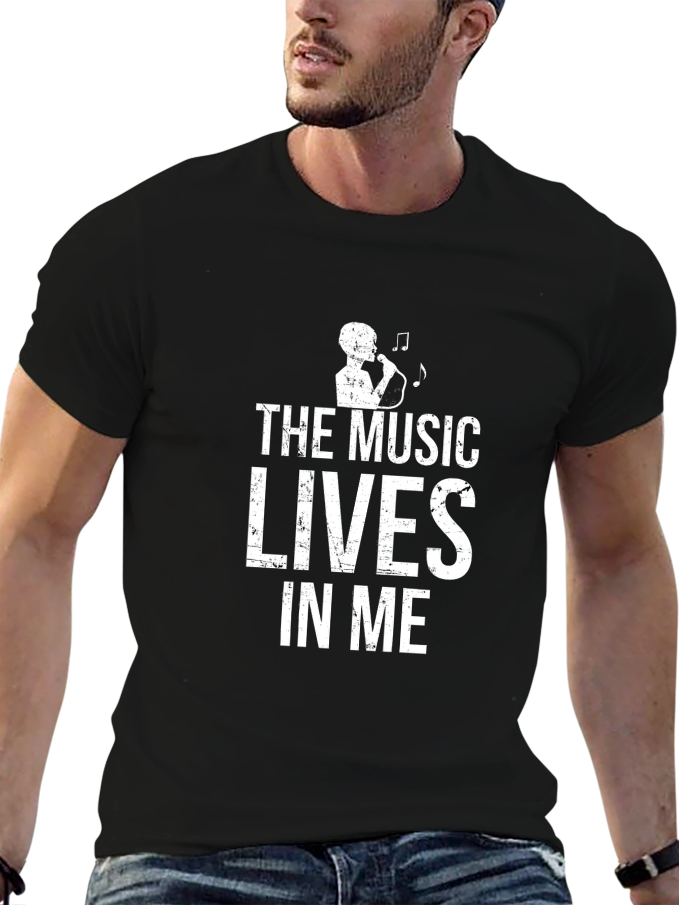 The Music Lives In Me T-Shirt