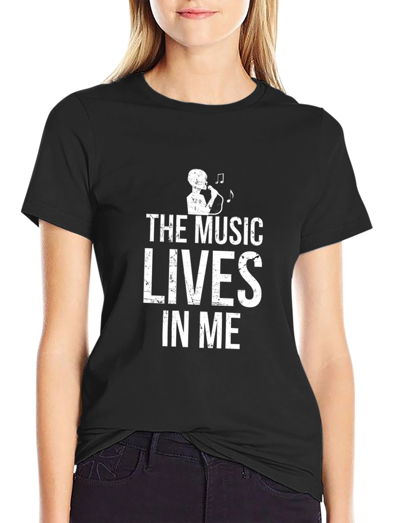 The Music Lives In Me T-Shirt