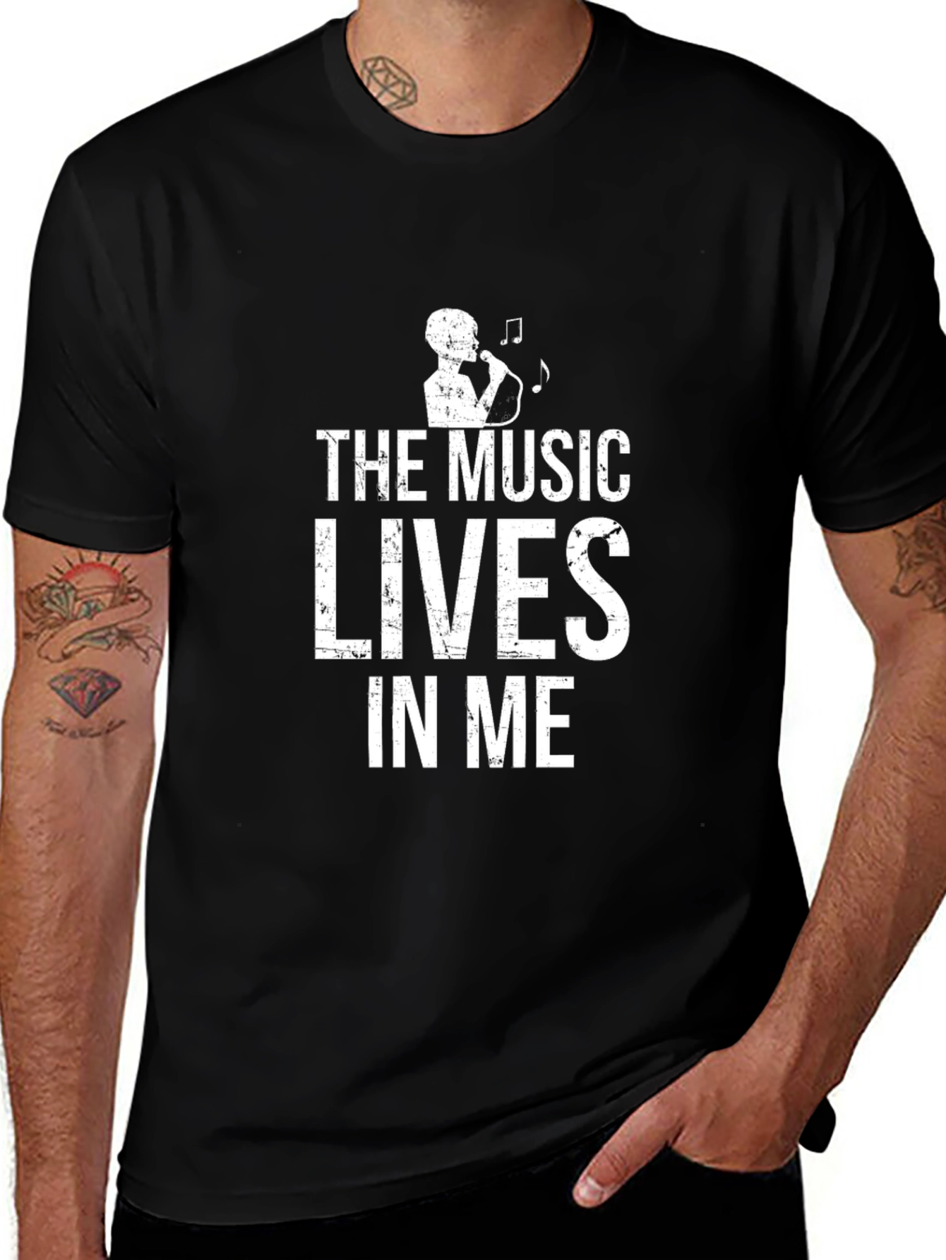 The Music Lives In Me T-Shirt