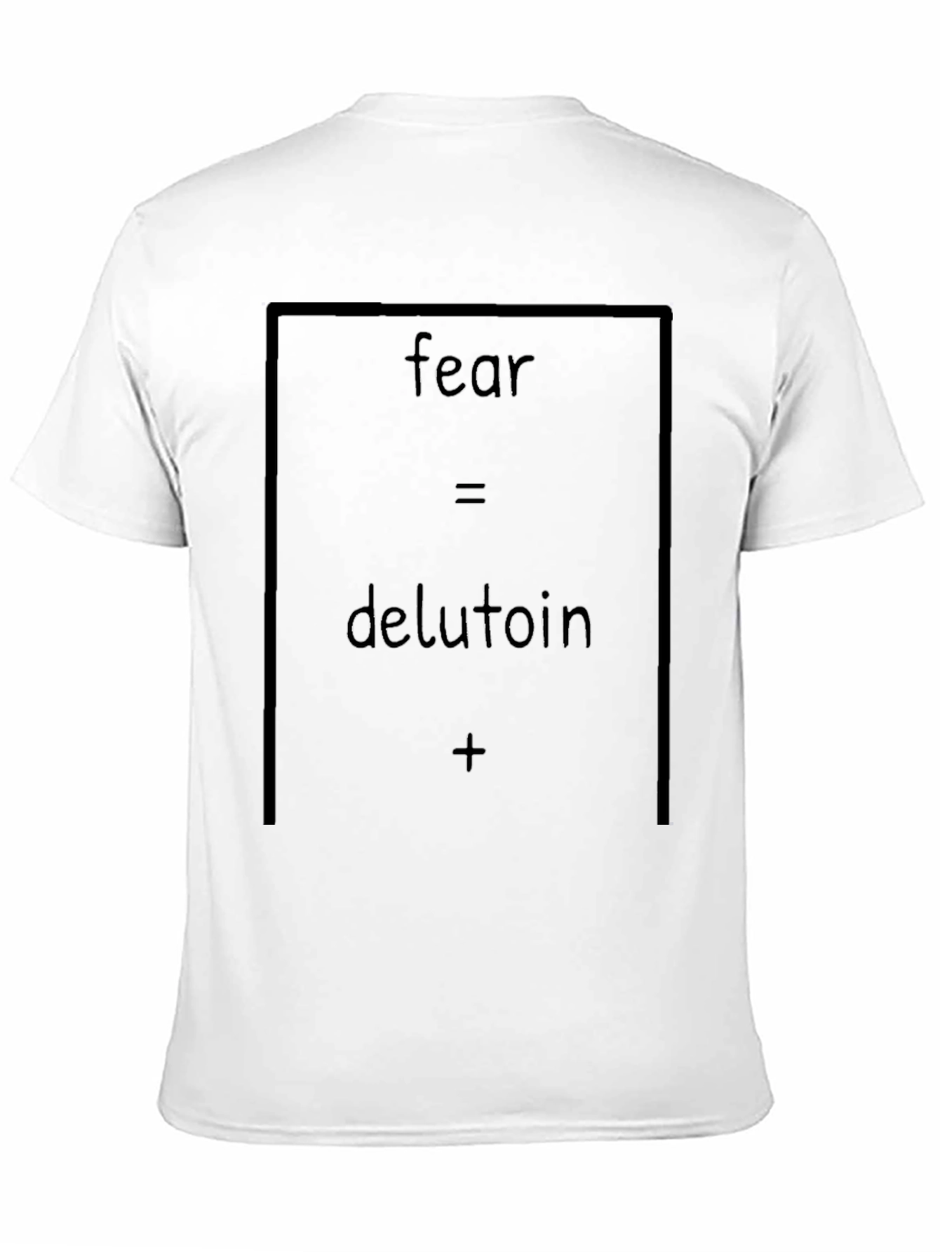 Fear Delusion Graphic T-Shirt - Soft Cotton Tee