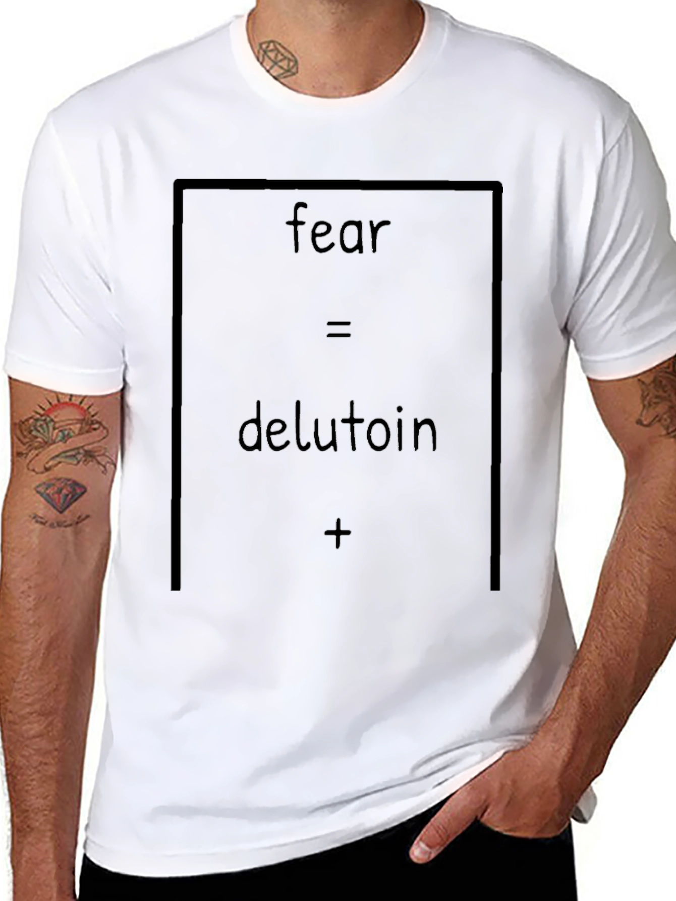 Fear Delusion Graphic T-Shirt - Soft Cotton Tee