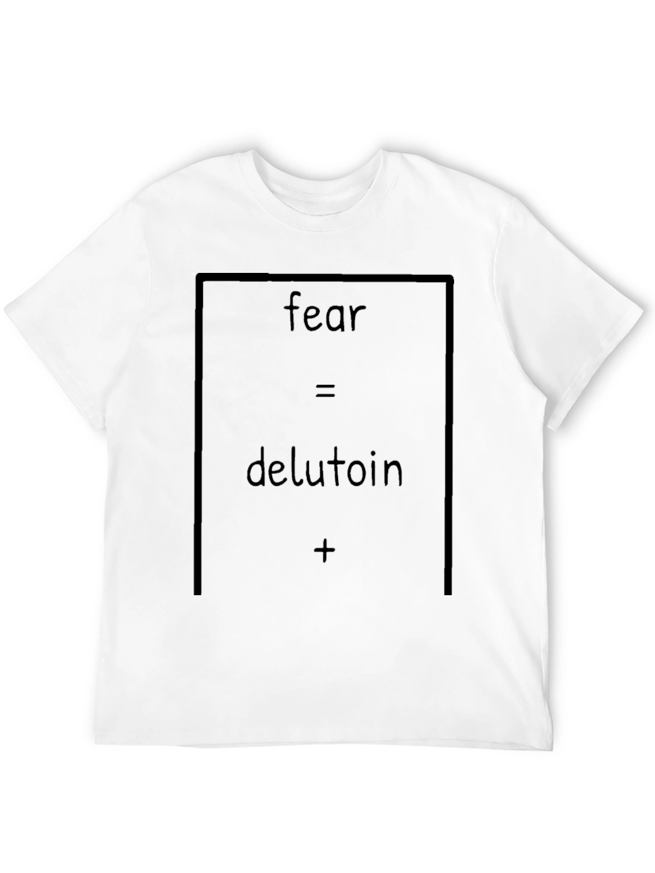Fear Delusion Graphic T-Shirt - Soft Cotton Tee