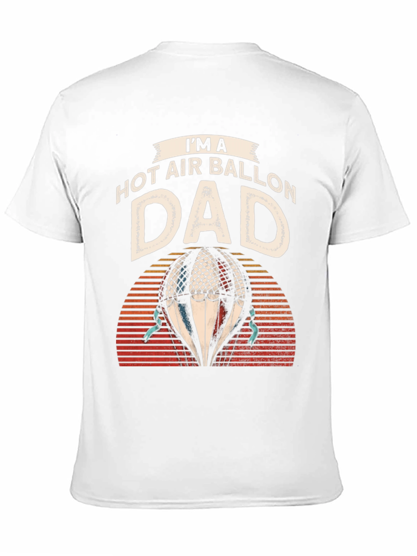 Hot Air Balloon Dad Graphic Tee