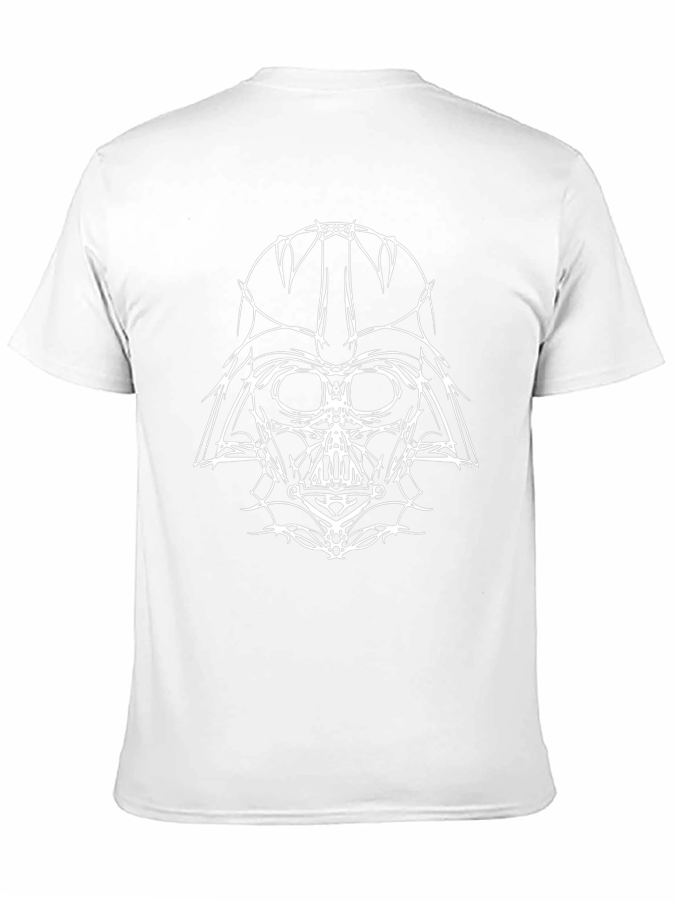 Darth Vader Abstract Graphic Black T-Shirt