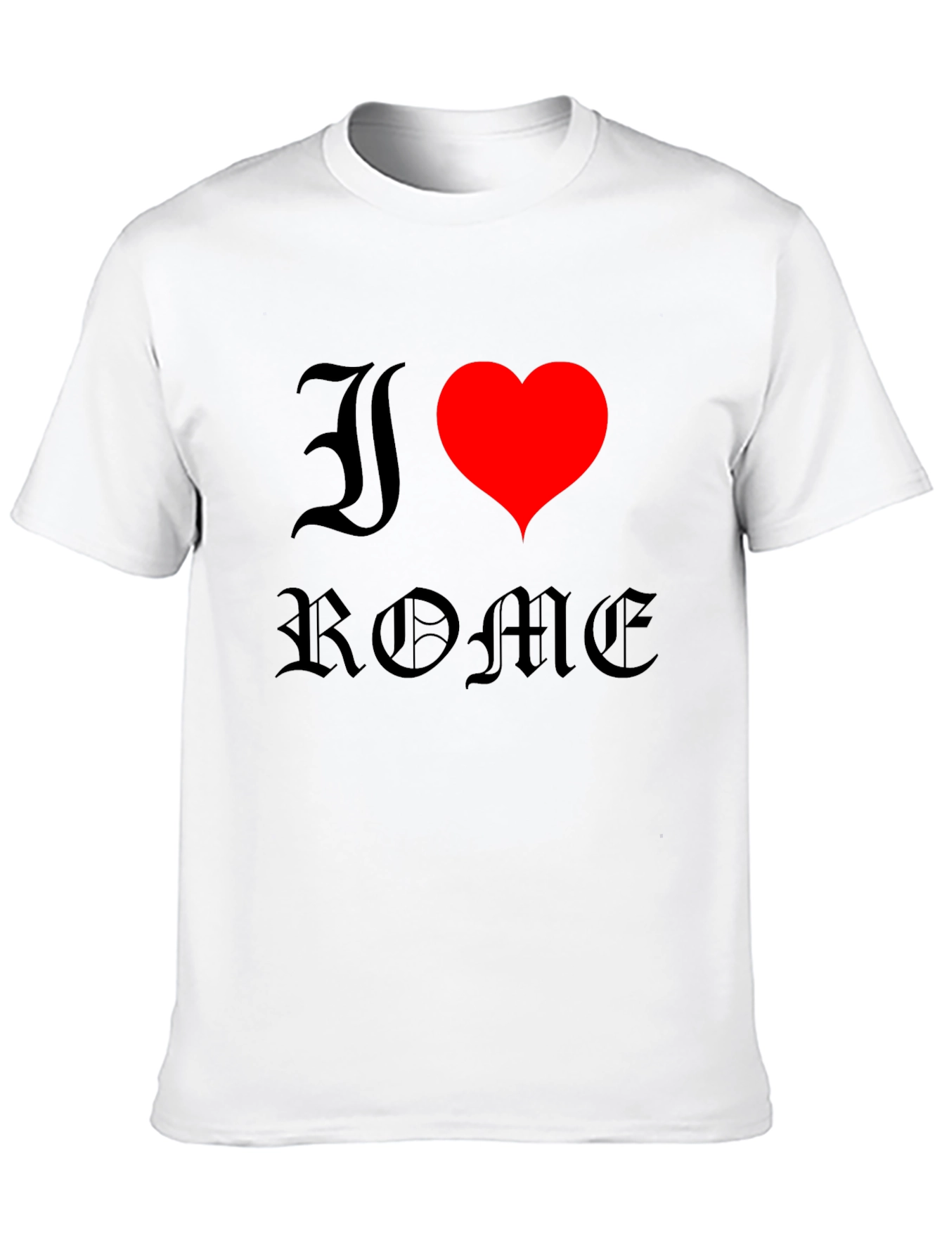 I Heart Rome Black T-Shirt