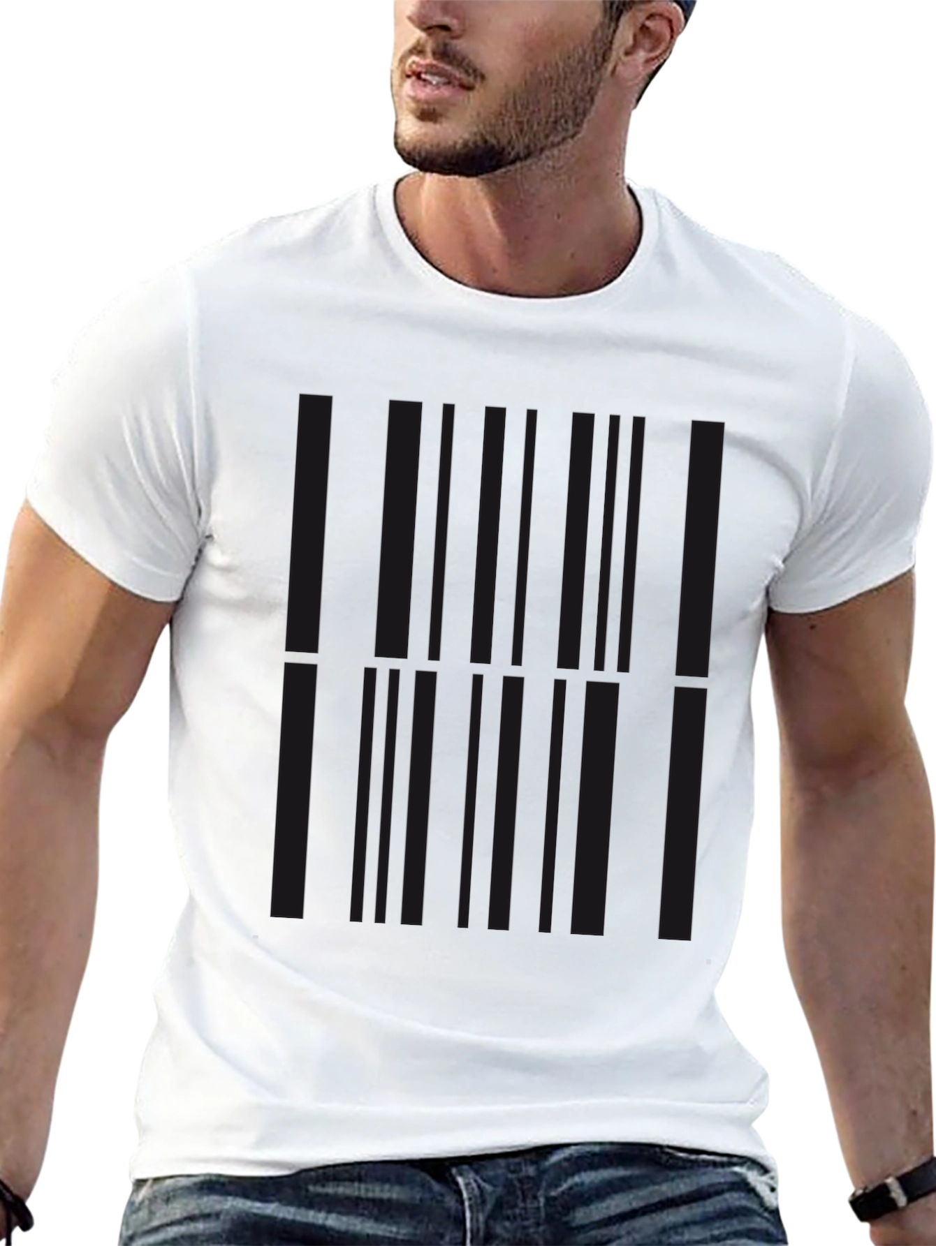 Solid Black Casual Tee - Everyday Comfort