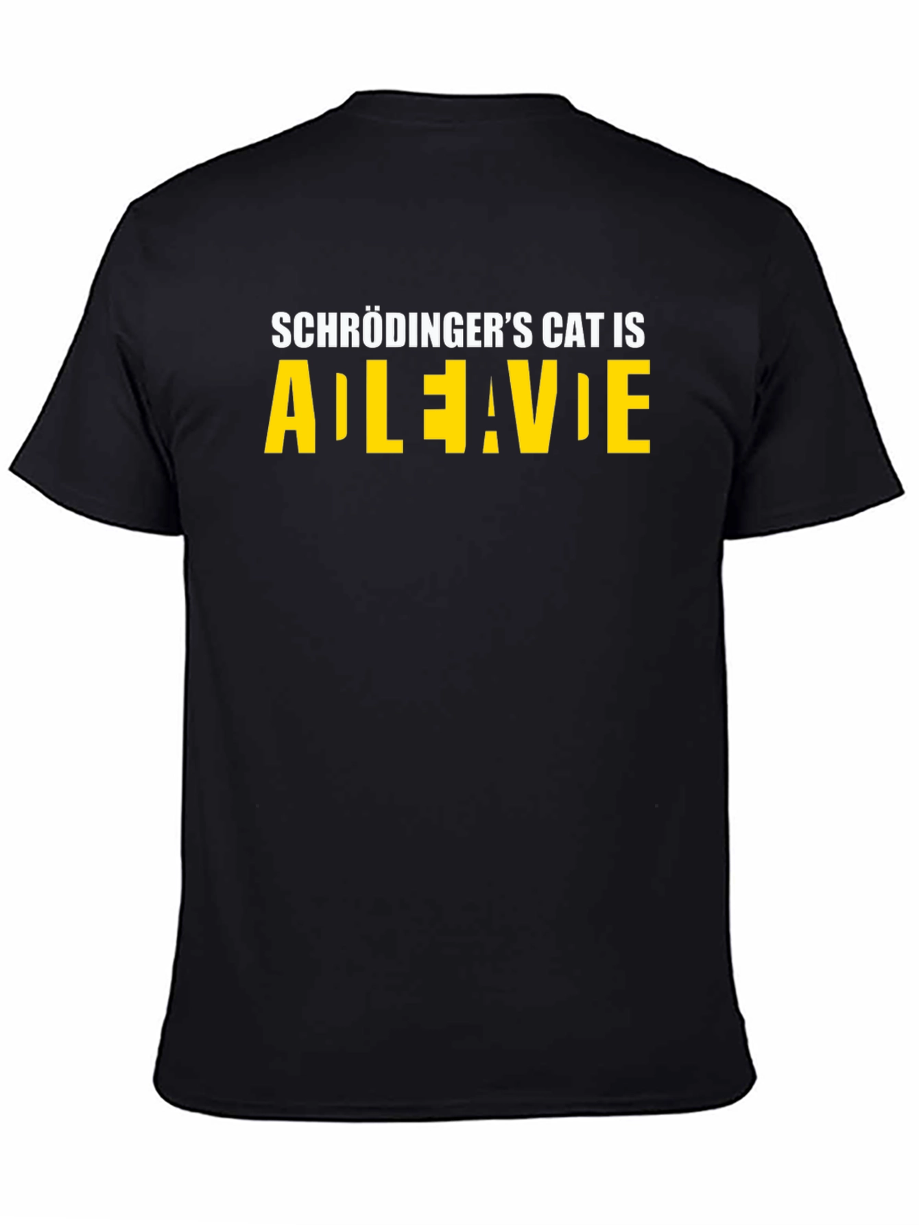 Schrödingers Cat T-Shirt: Alive/Dead