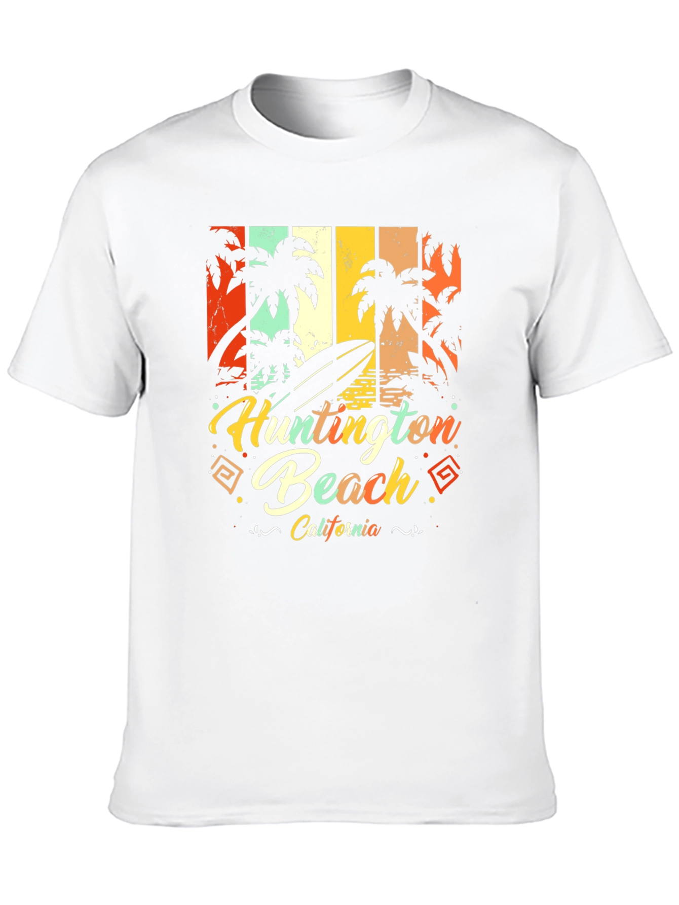 Huntington Beach California Retro T-Shirt