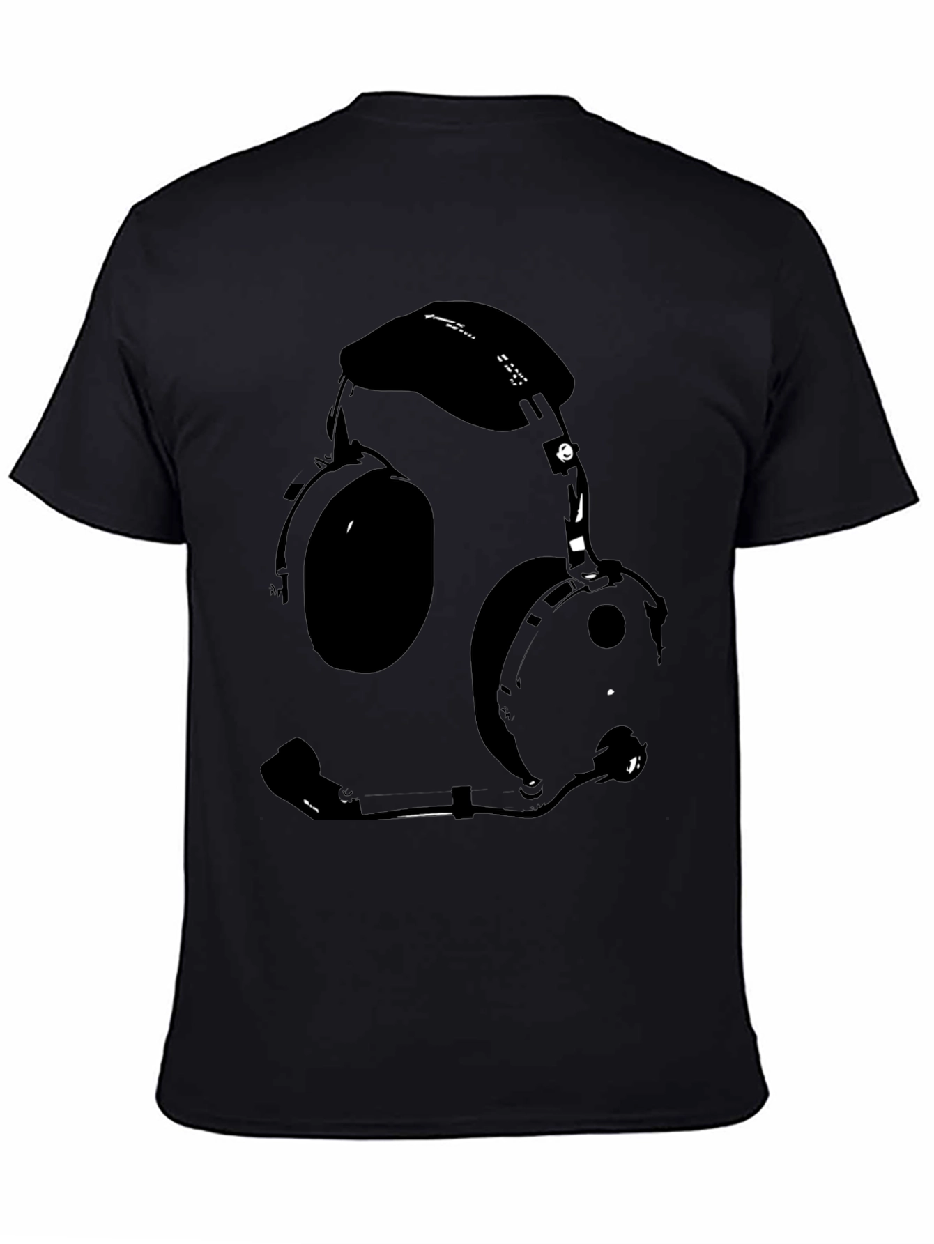 Pilot Headset Graphic Tee - Aviation Enthusiast Shirt