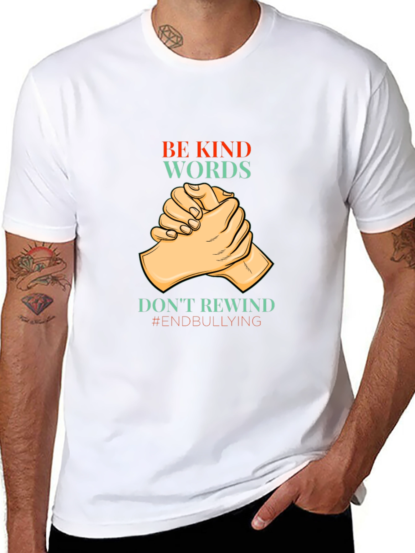 Be Kind Words T-Shirt Anti-Bullying Tee