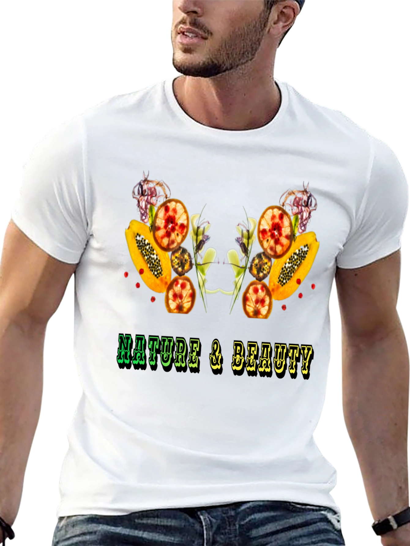 Nature & Beauty Graphic T-Shirt