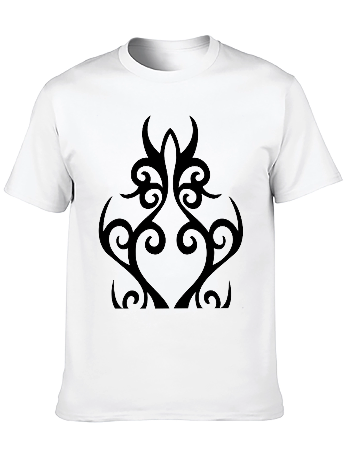 Tribal Graphic Black T-Shirt - Stylish Casual Wear