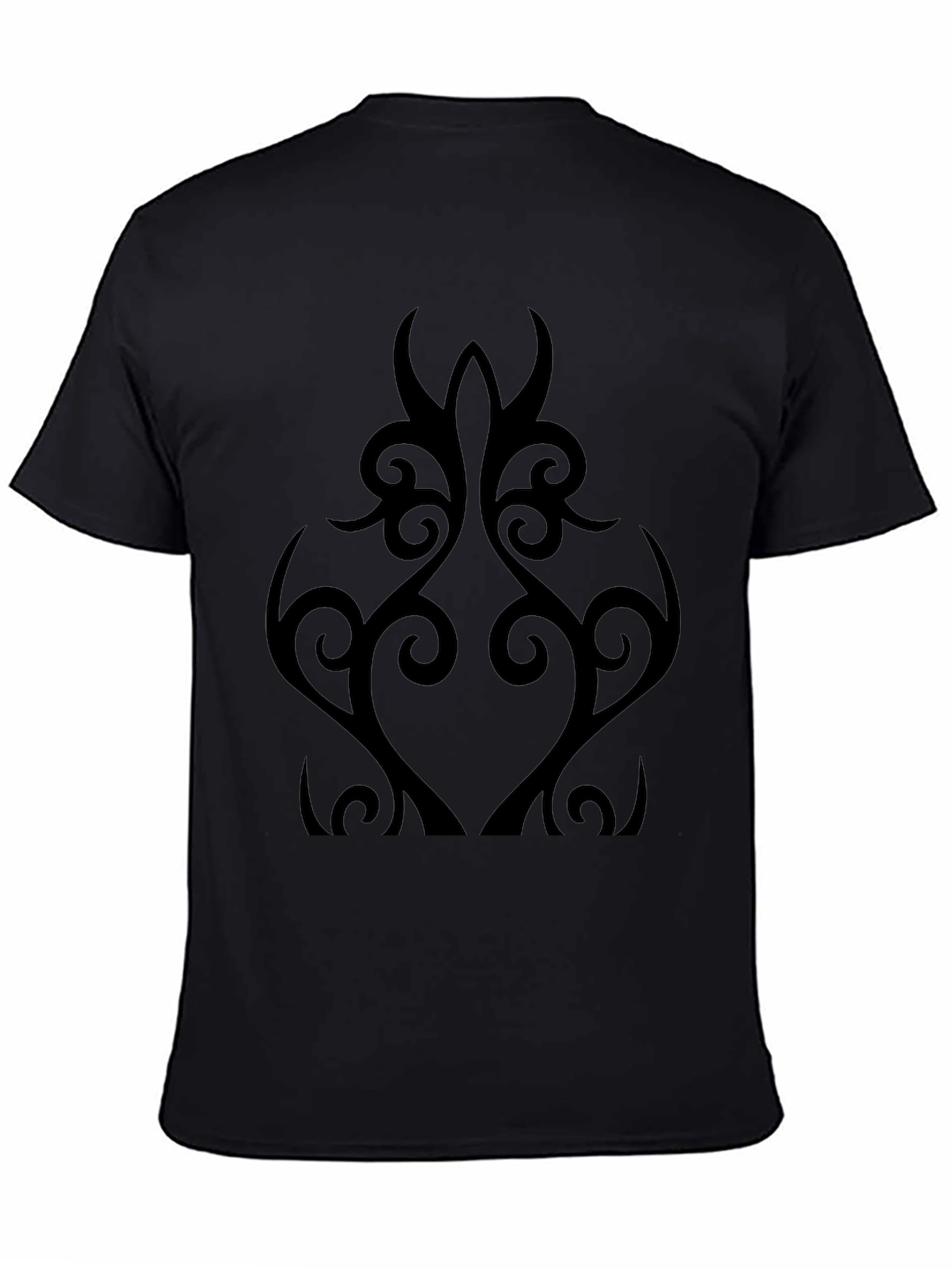 Tribal Graphic Black T-Shirt - Stylish Casual Wear