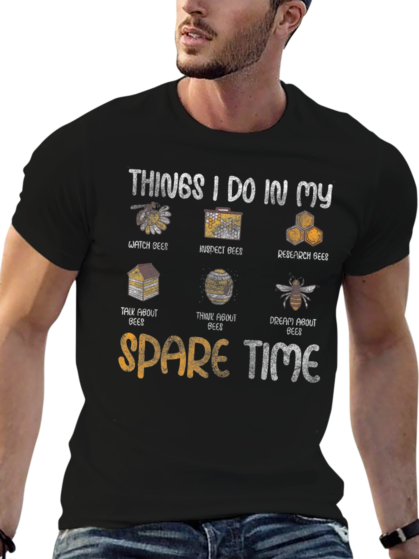 Beekeeping Hobby T-Shirt - Funny Bee Lover Apparel