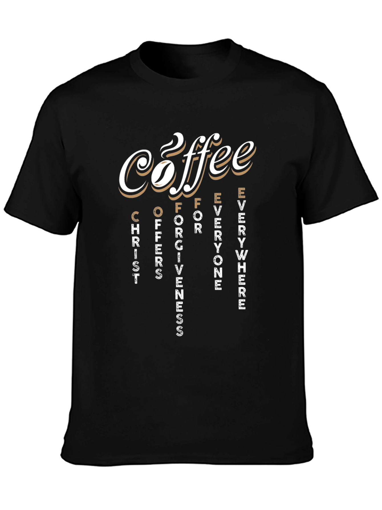 Coffee Christ Forgiveness T-Shirt