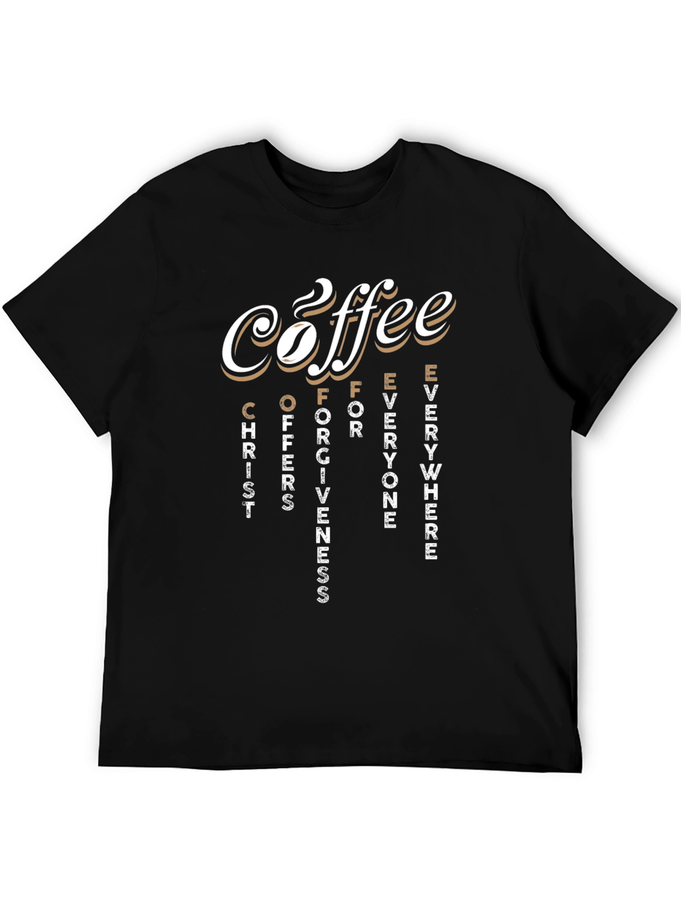 Coffee Christ Forgiveness T-Shirt