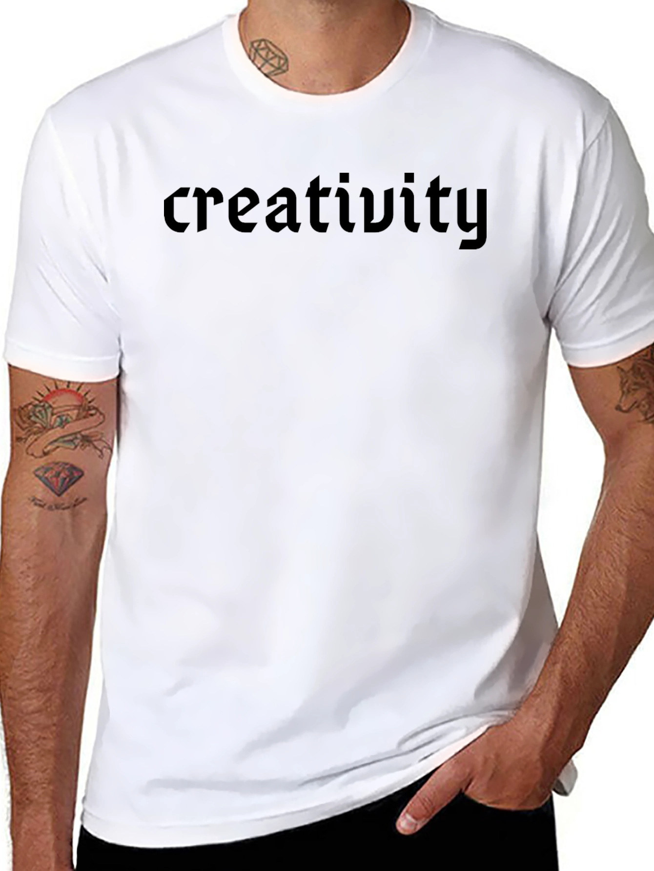 Creativity Black T-Shirt