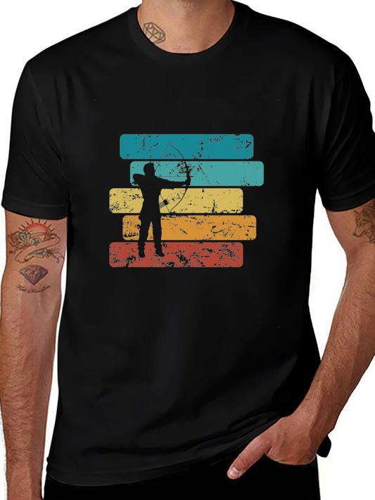 Vintage Archer T-Shirt - Retro Archery Design