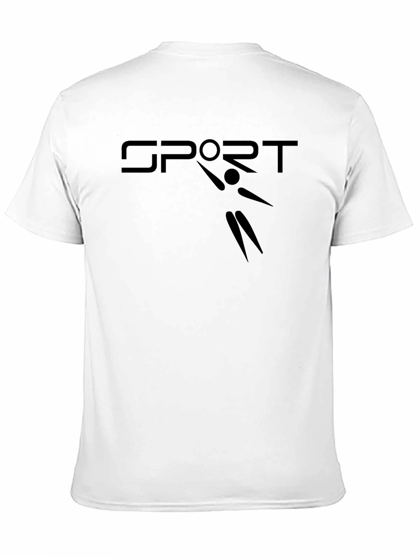 Sport Graphic Black T-Shirt