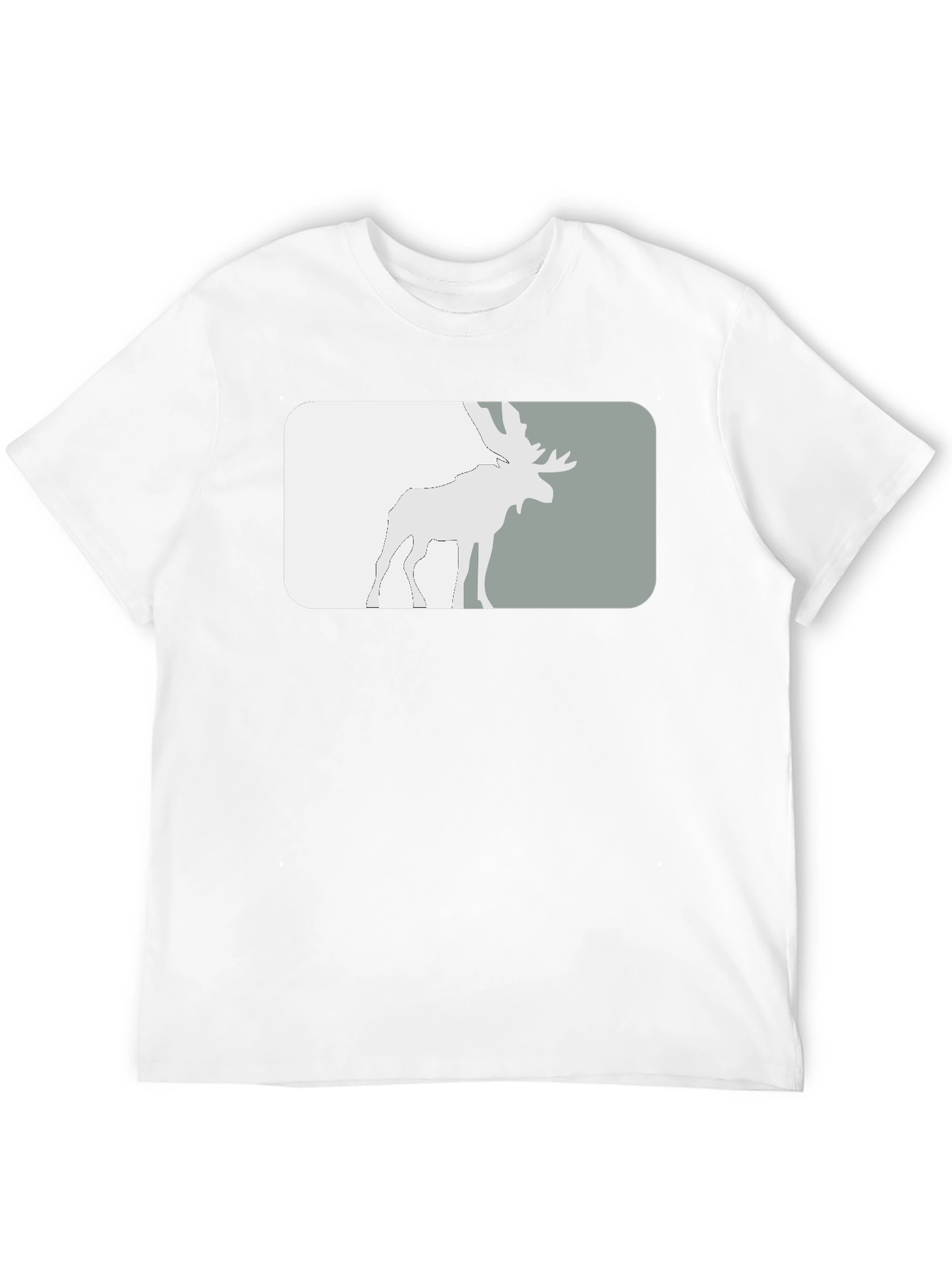 Moose Graphic Tee - Stylish Black T-Shirt