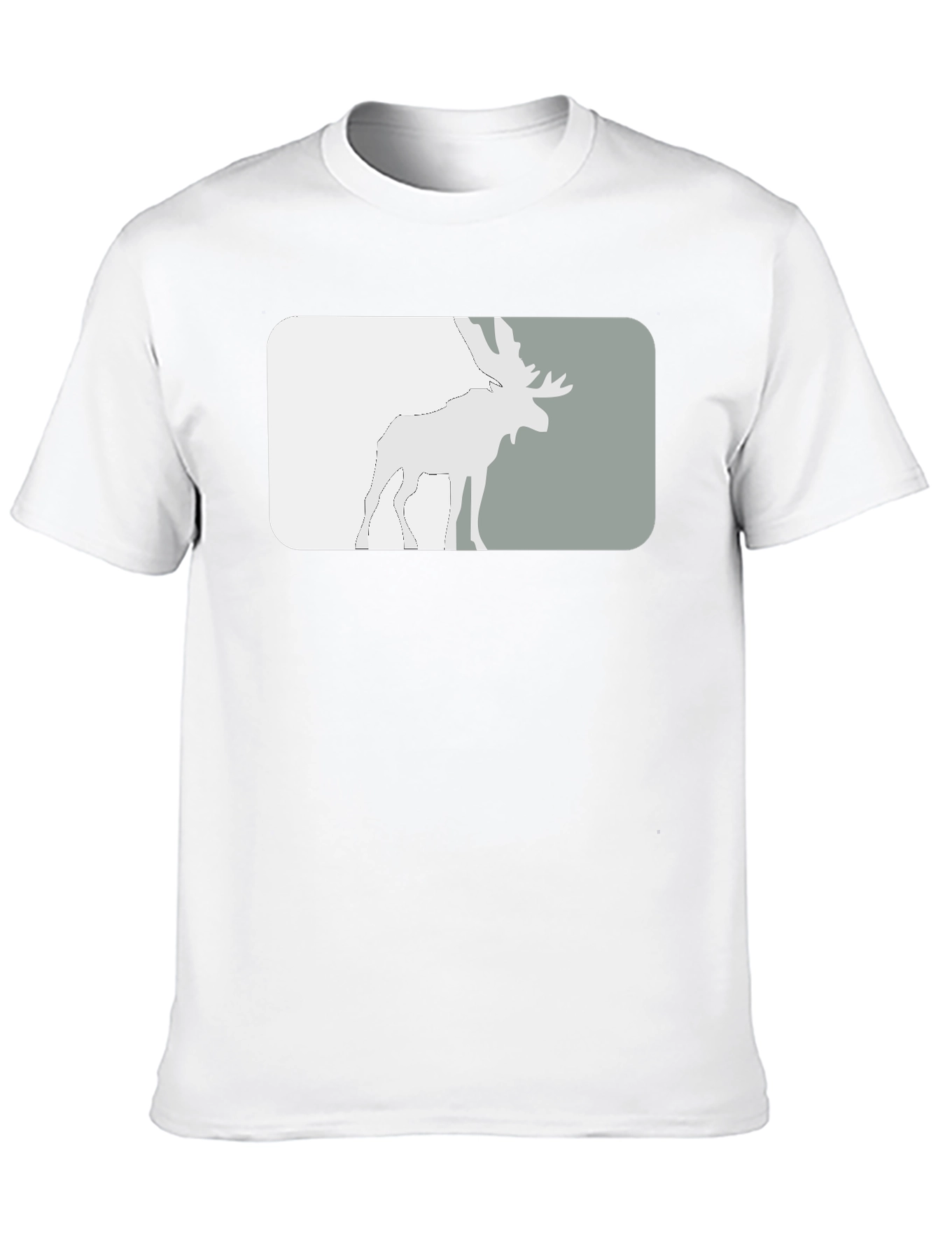 Moose Graphic Tee - Stylish Black T-Shirt