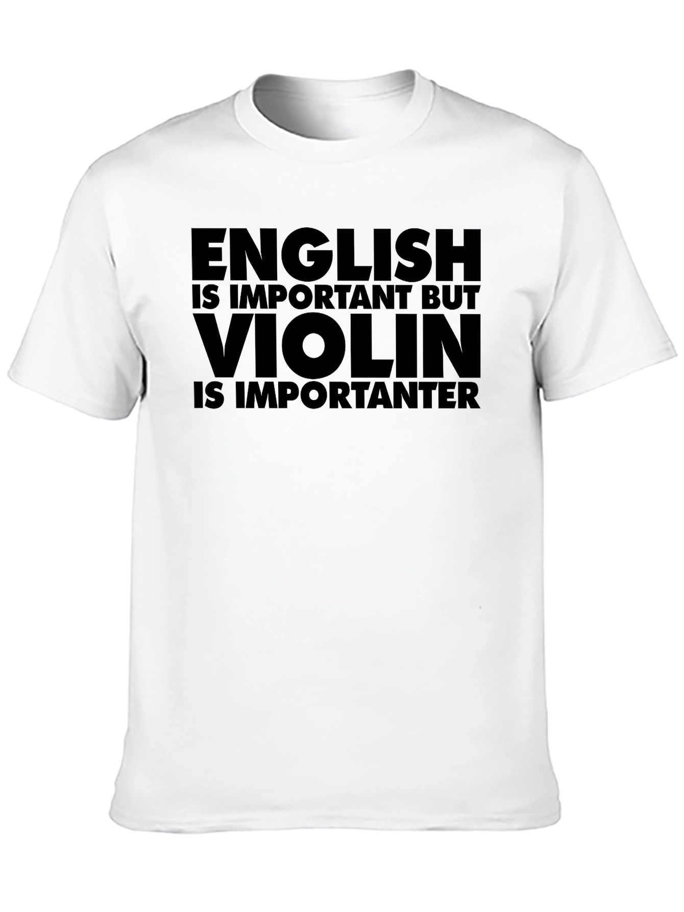 English vs. Violin Funny Graphic Tee
