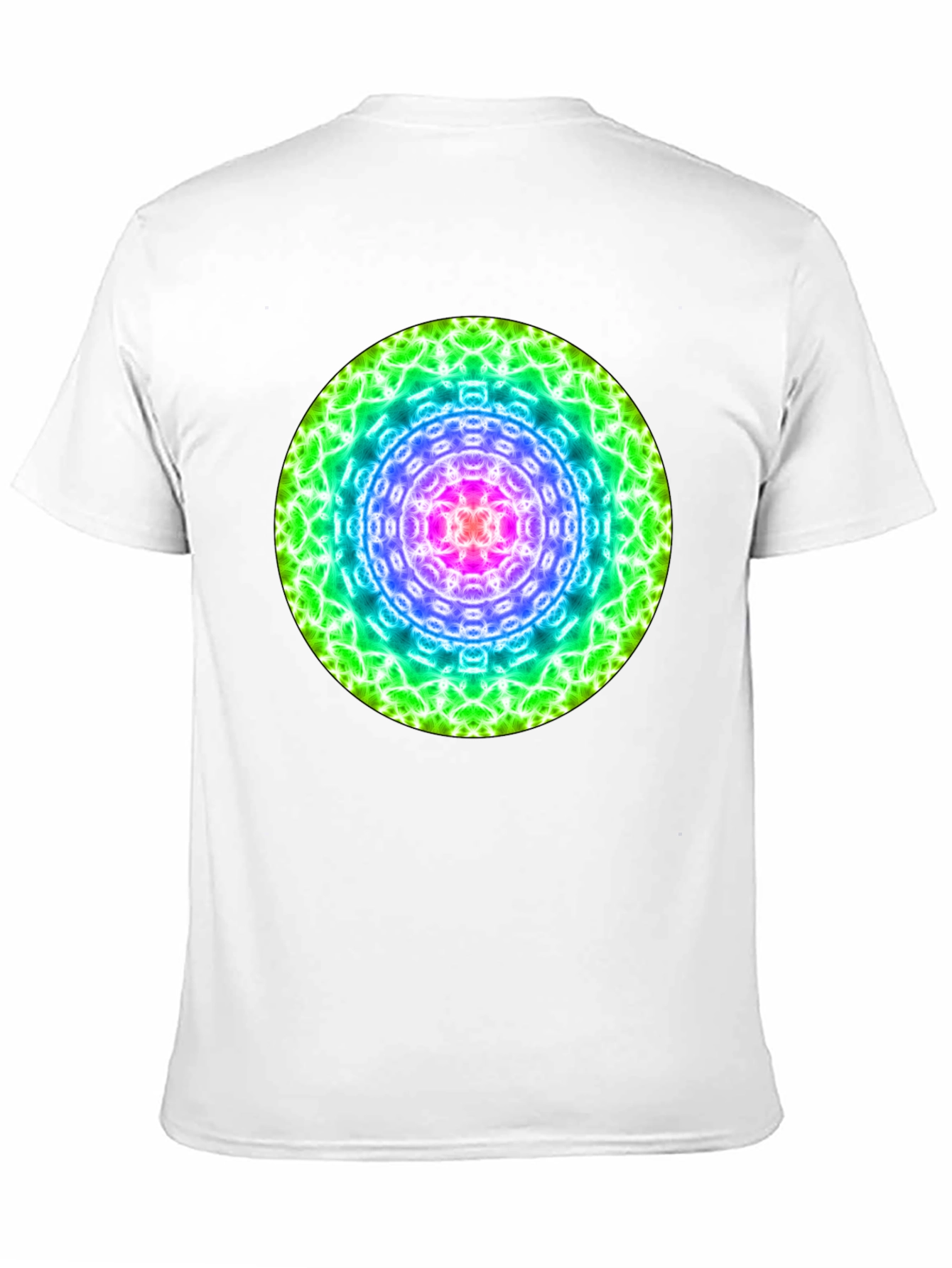 Vibrant Mandala Graphic Tee - Stylish Cotton Comfort