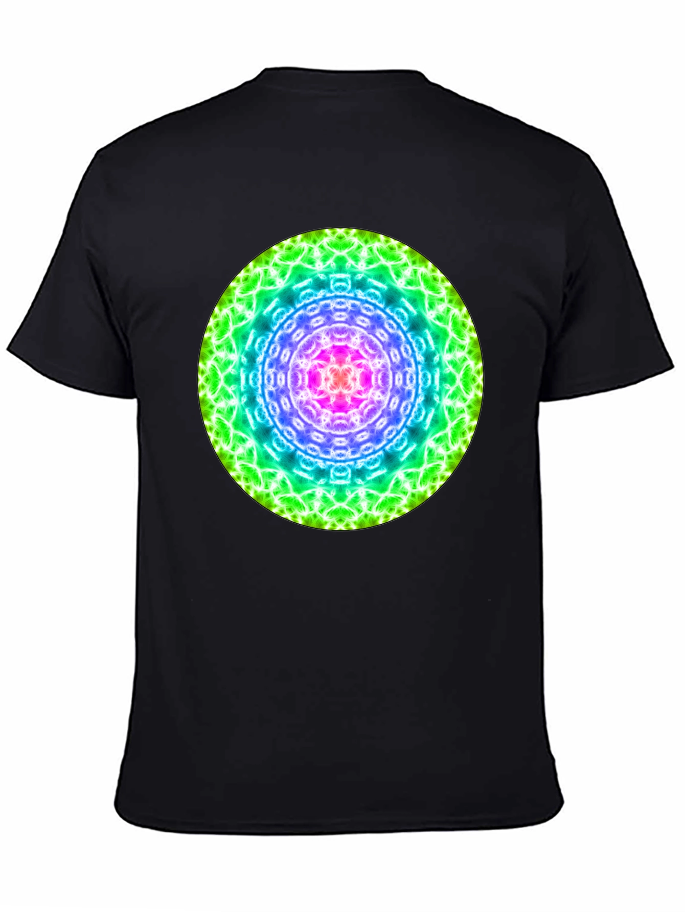 Vibrant Mandala Graphic Tee - Stylish Cotton Comfort