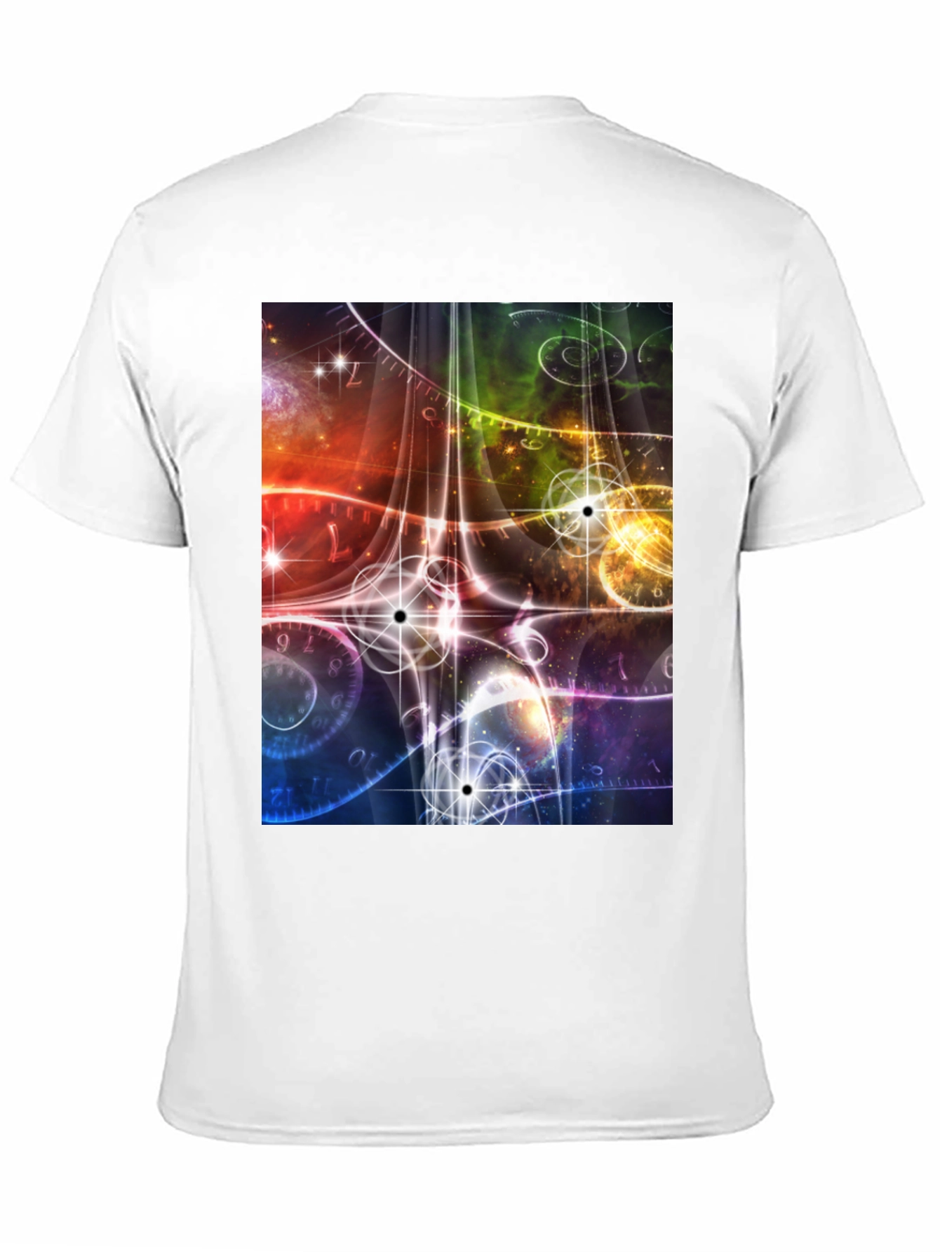 Space Time Black T-Shirt