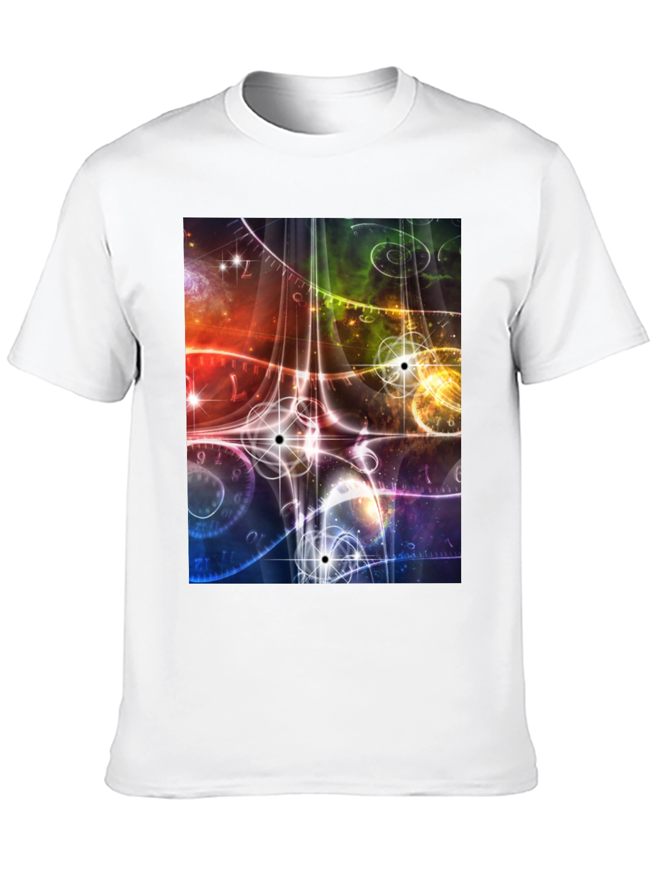 Space Time Black T-Shirt