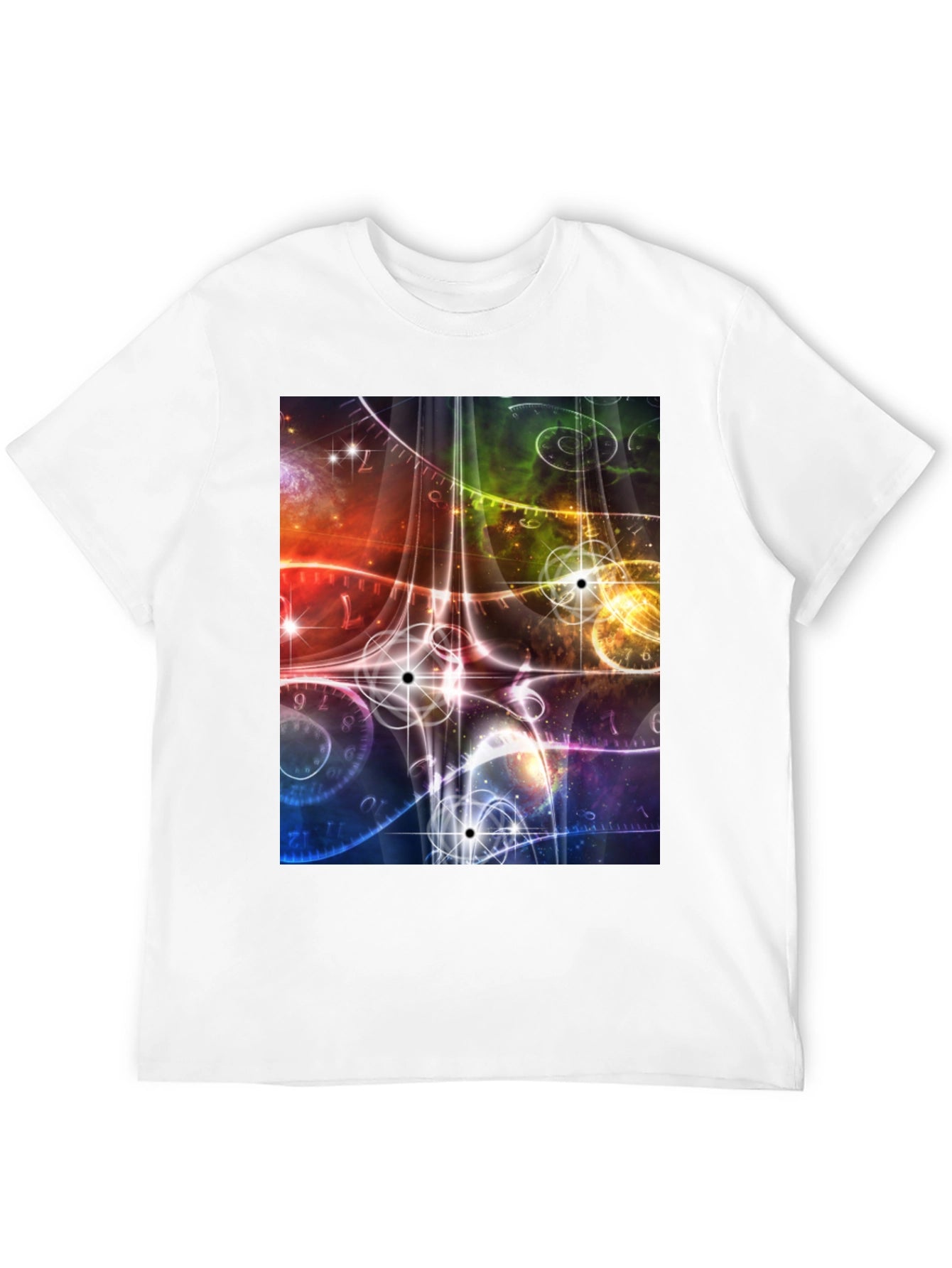 Space Time Black T-Shirt