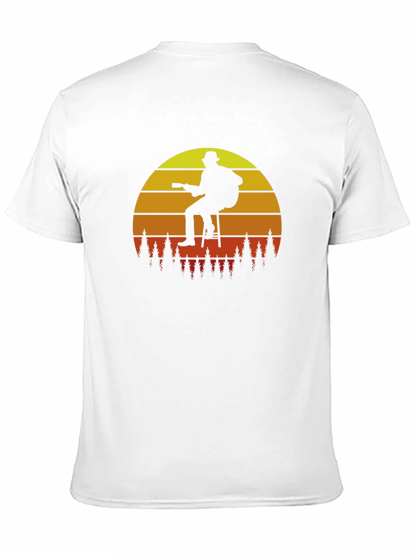Guitar Sunset T-Shirt - Black