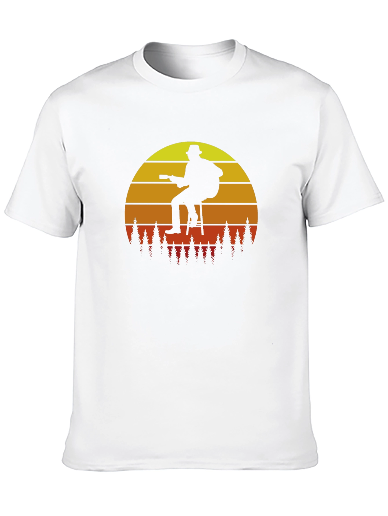 Guitar Sunset T-Shirt - Black