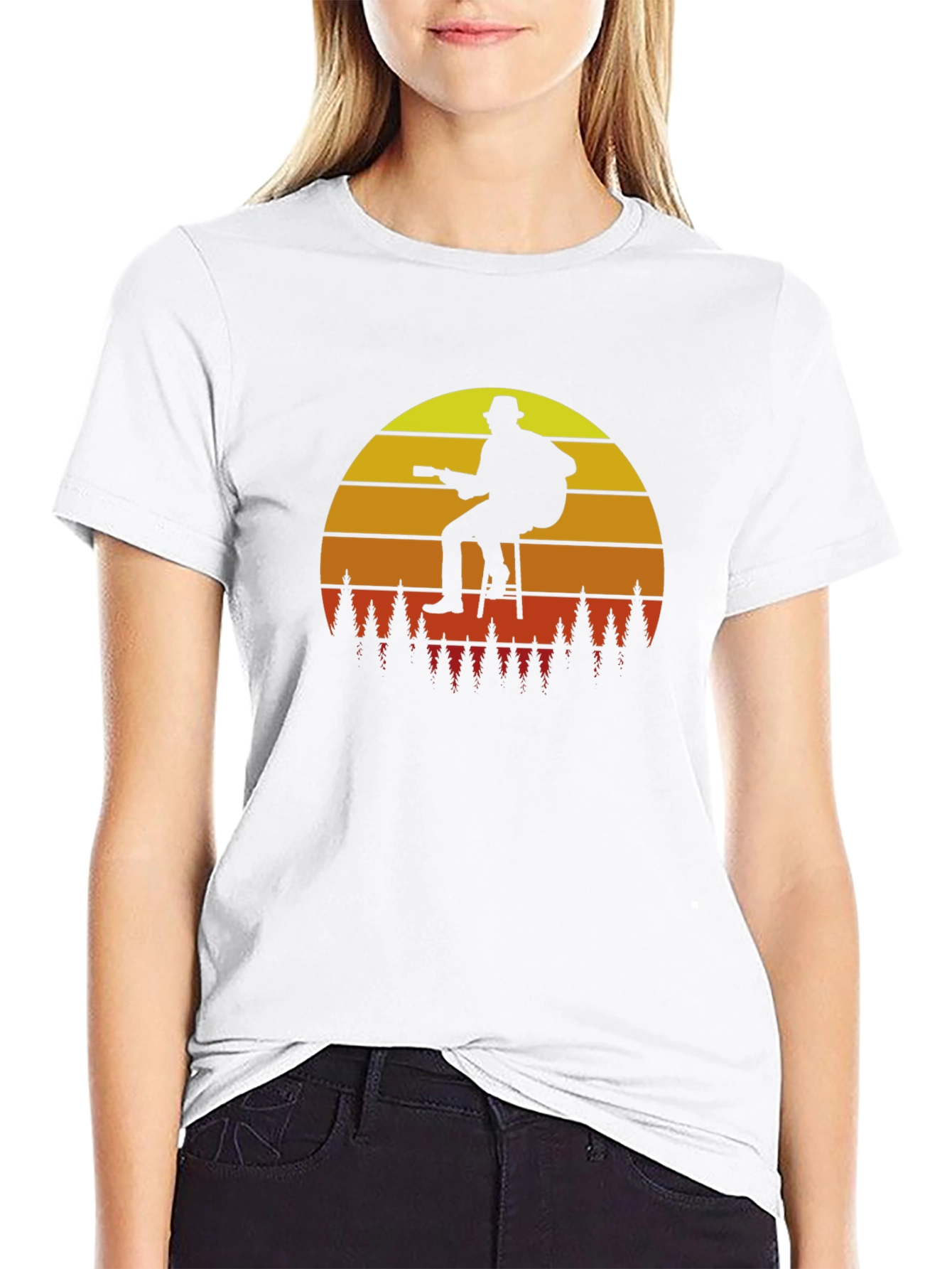 Guitar Sunset T-Shirt - Black