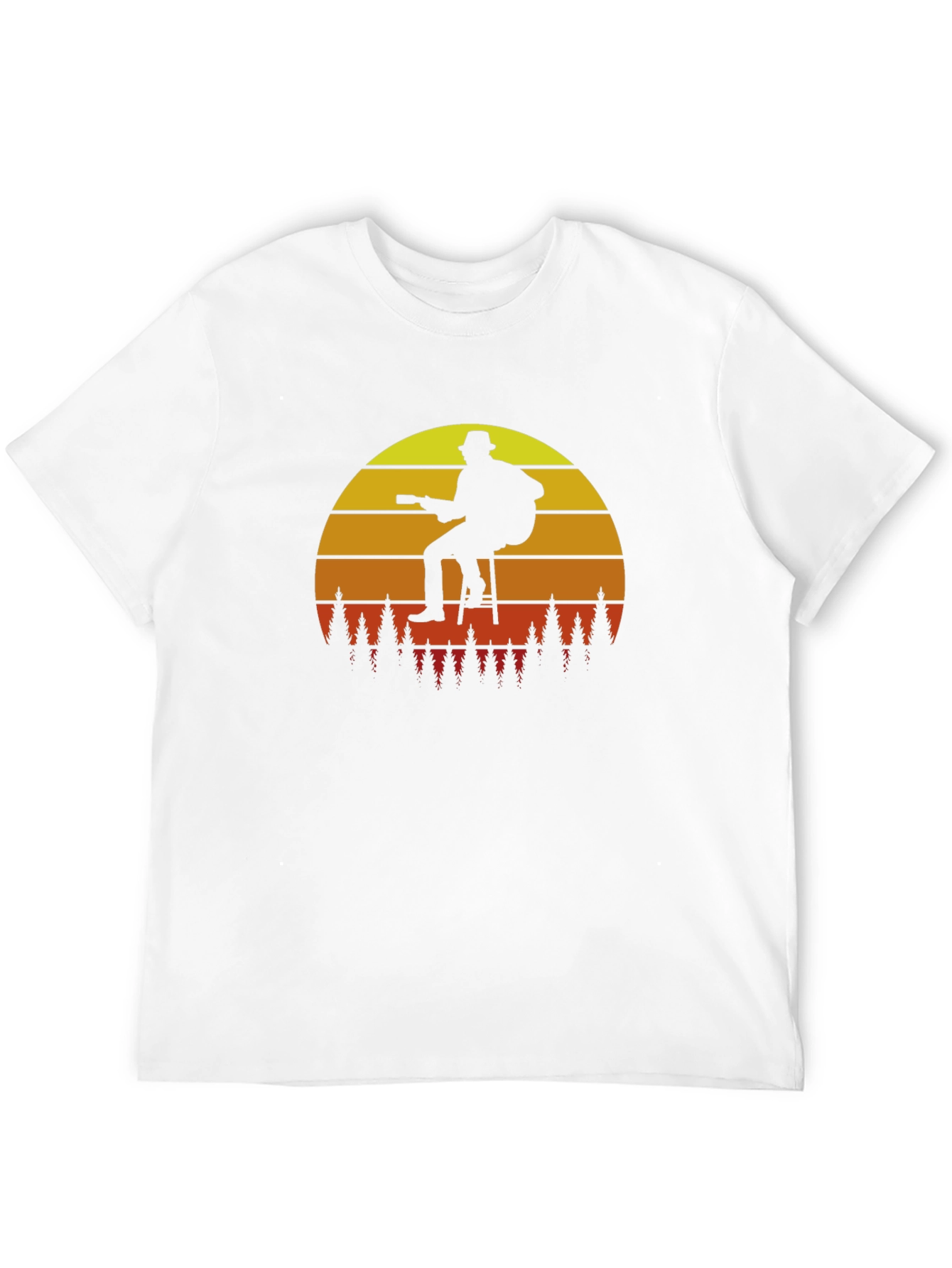 Guitar Sunset T-Shirt - Black
