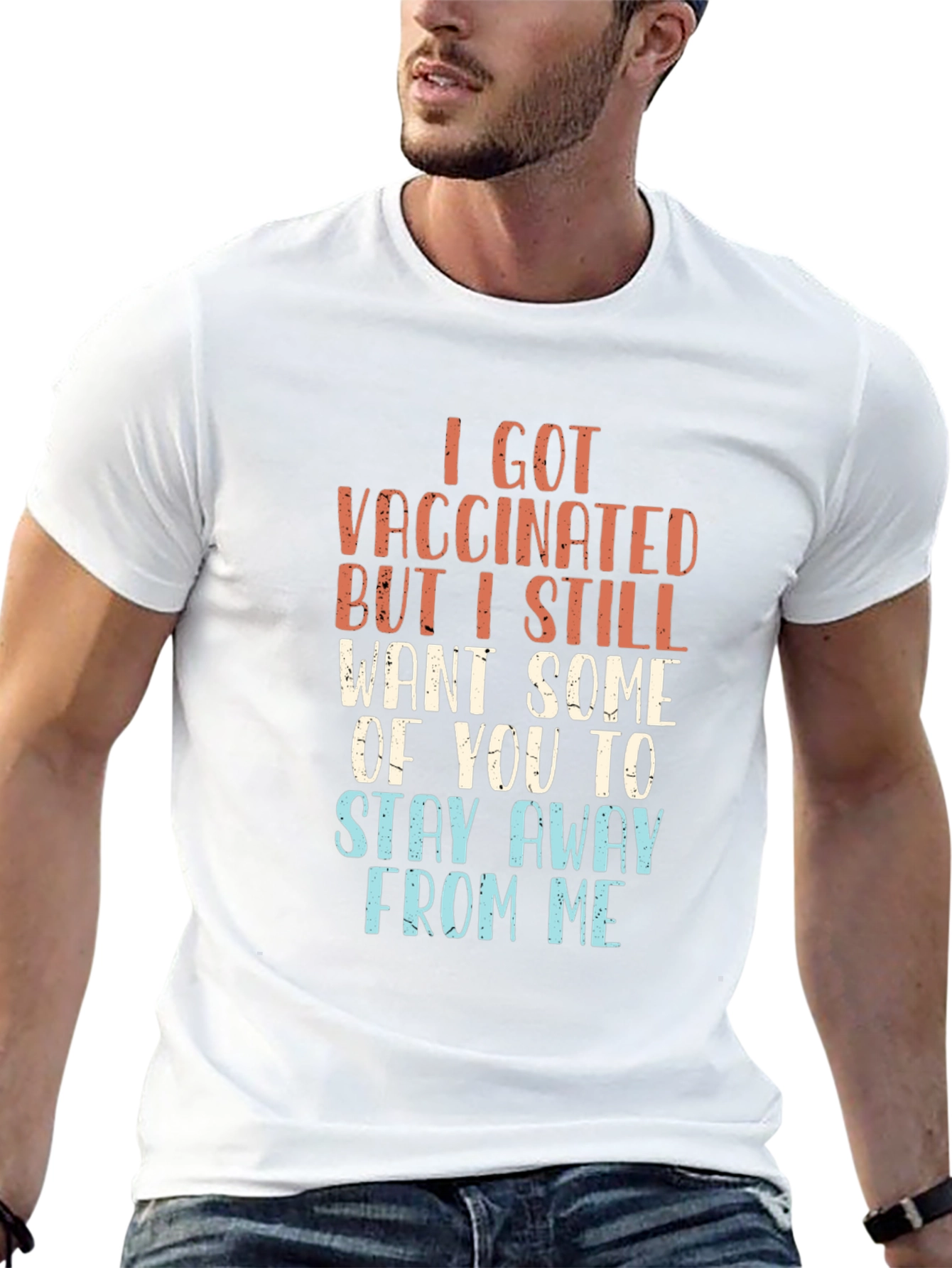I Got Vaccinated T-Shirt Sarcastic Graphic Tee