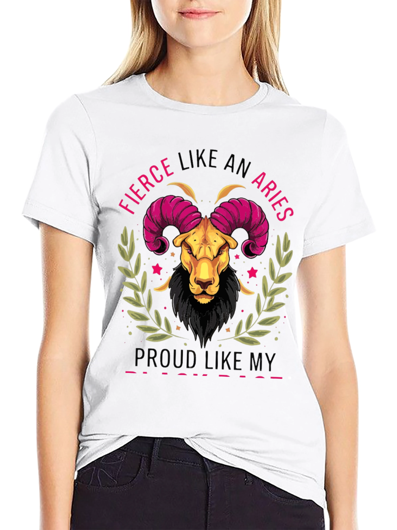 Fierce Like An Aries T-Shirt