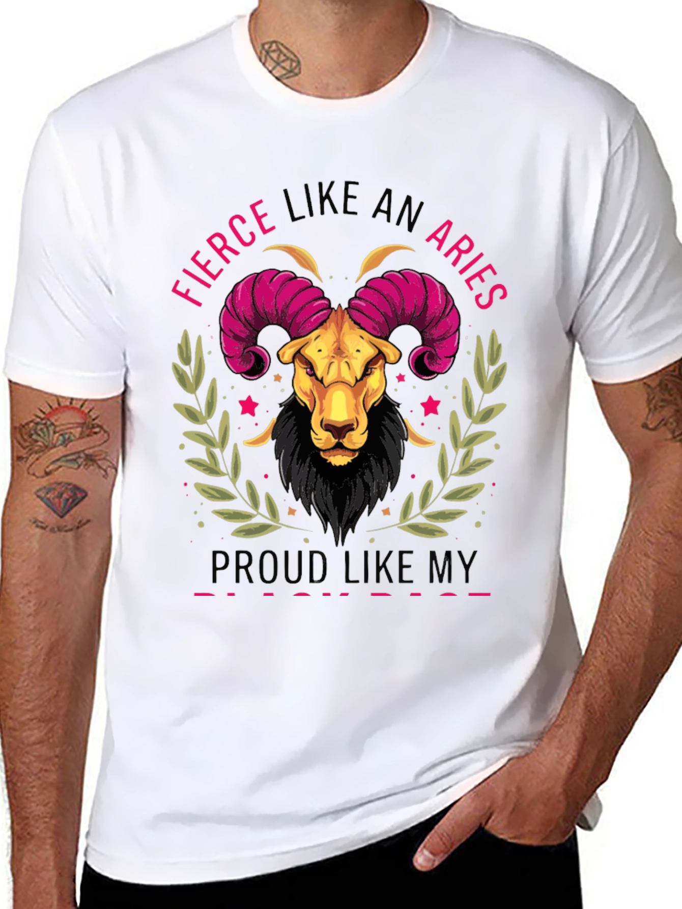 Fierce Like An Aries T-Shirt