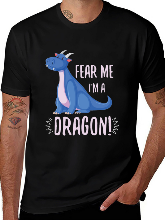 Fear Me Im A Dragon! Graphic Tee